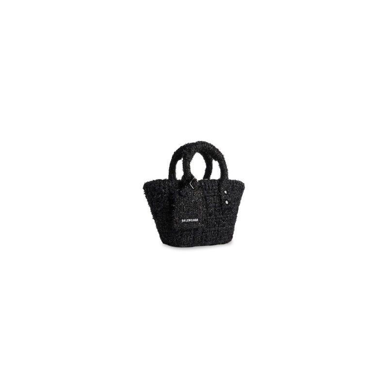 Balenciaga o1bcso1str0125 Size: OS / Bistro XXS Basket Sparkling Bag Size ONE SIZE - 2 Thumbnail