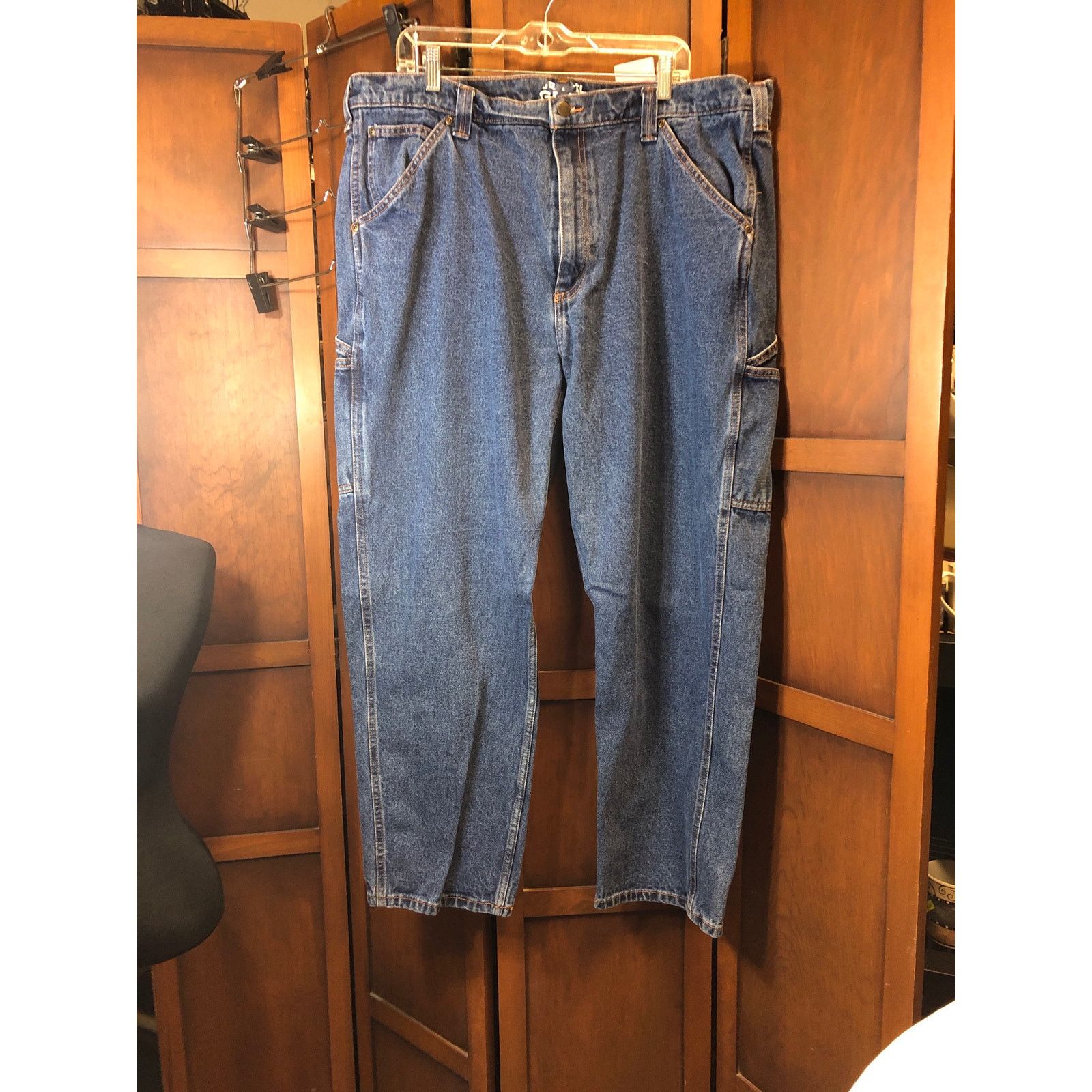 Other Mens blue denim gravel gear carpenter jeans Size US 40 / EU 56 - 1 Thumbnail