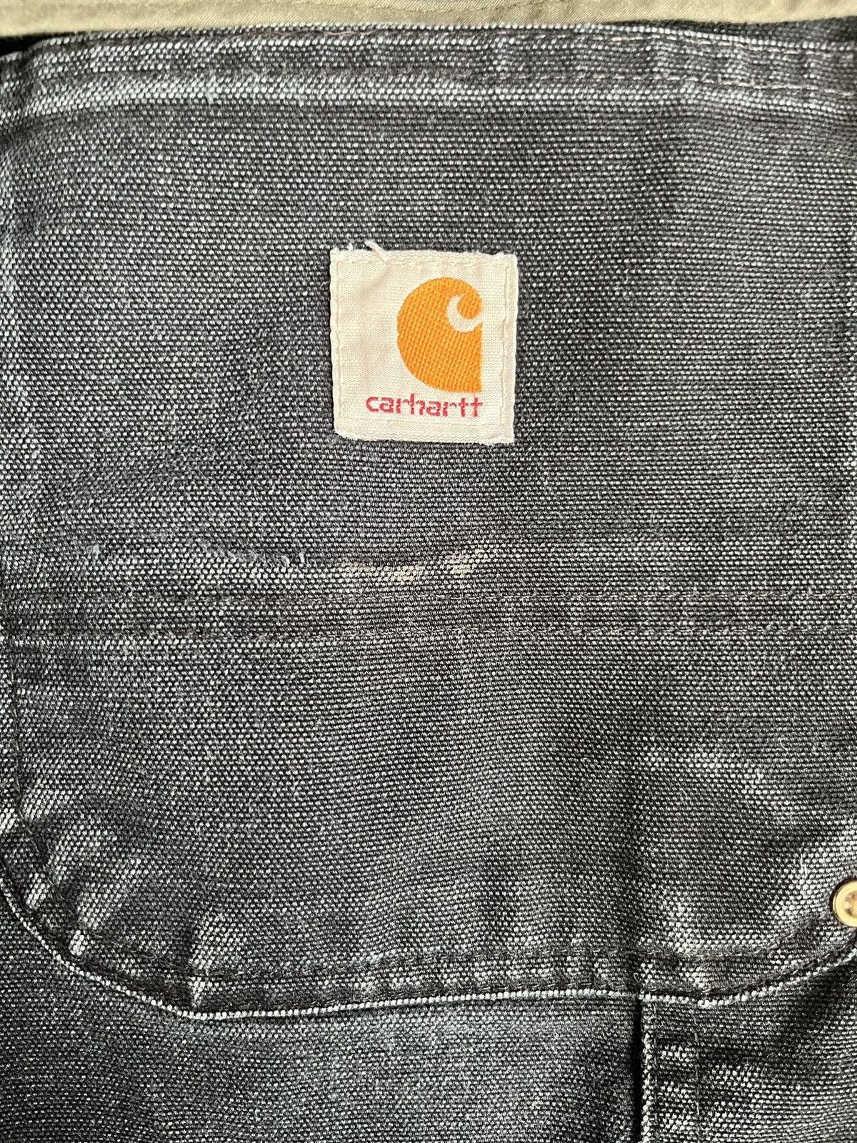 Carhartt × Handmade Custom Carhartt Black Double Knee Carpenter Pants Size US 32 / EU 48 - 5 Thumbnail