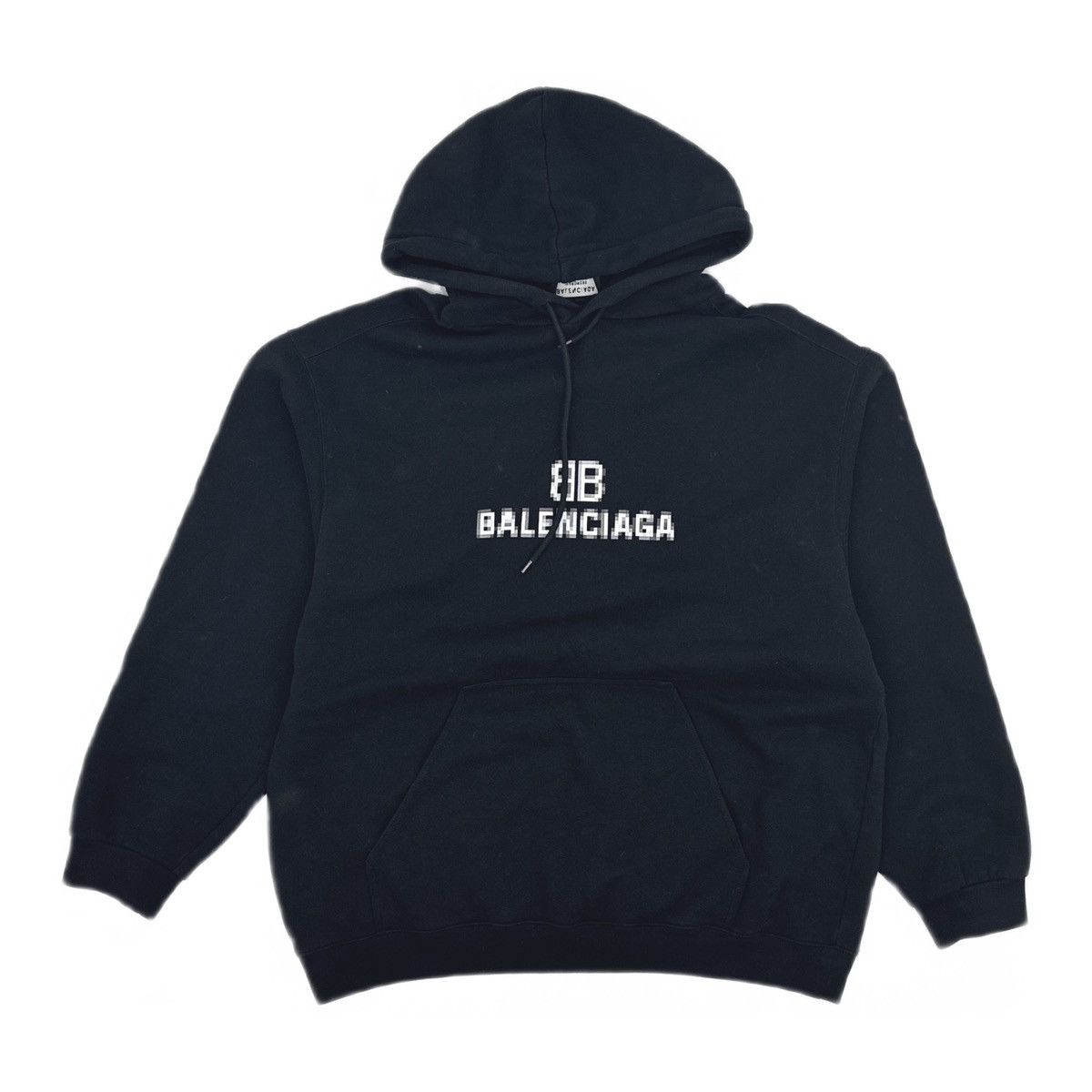 Balenciaga BB Pixel Medium Fit Hoodie