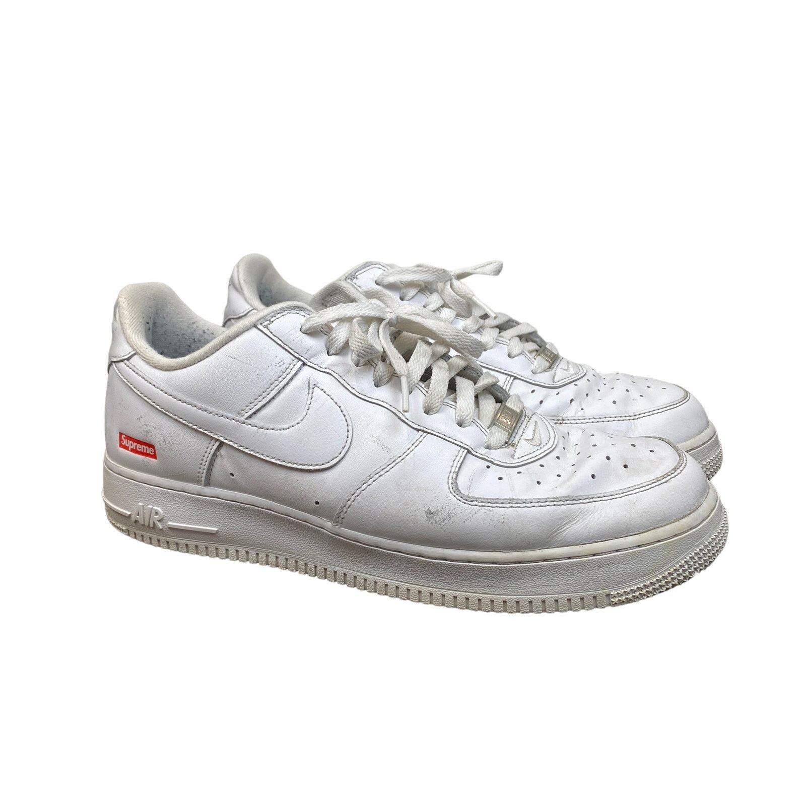 靴 Supreme x Nike Air Force 1 Low US9 27cm Supreme x Nike Air Force 1 Low Premium '08 NRG Black 2012 - Size 9