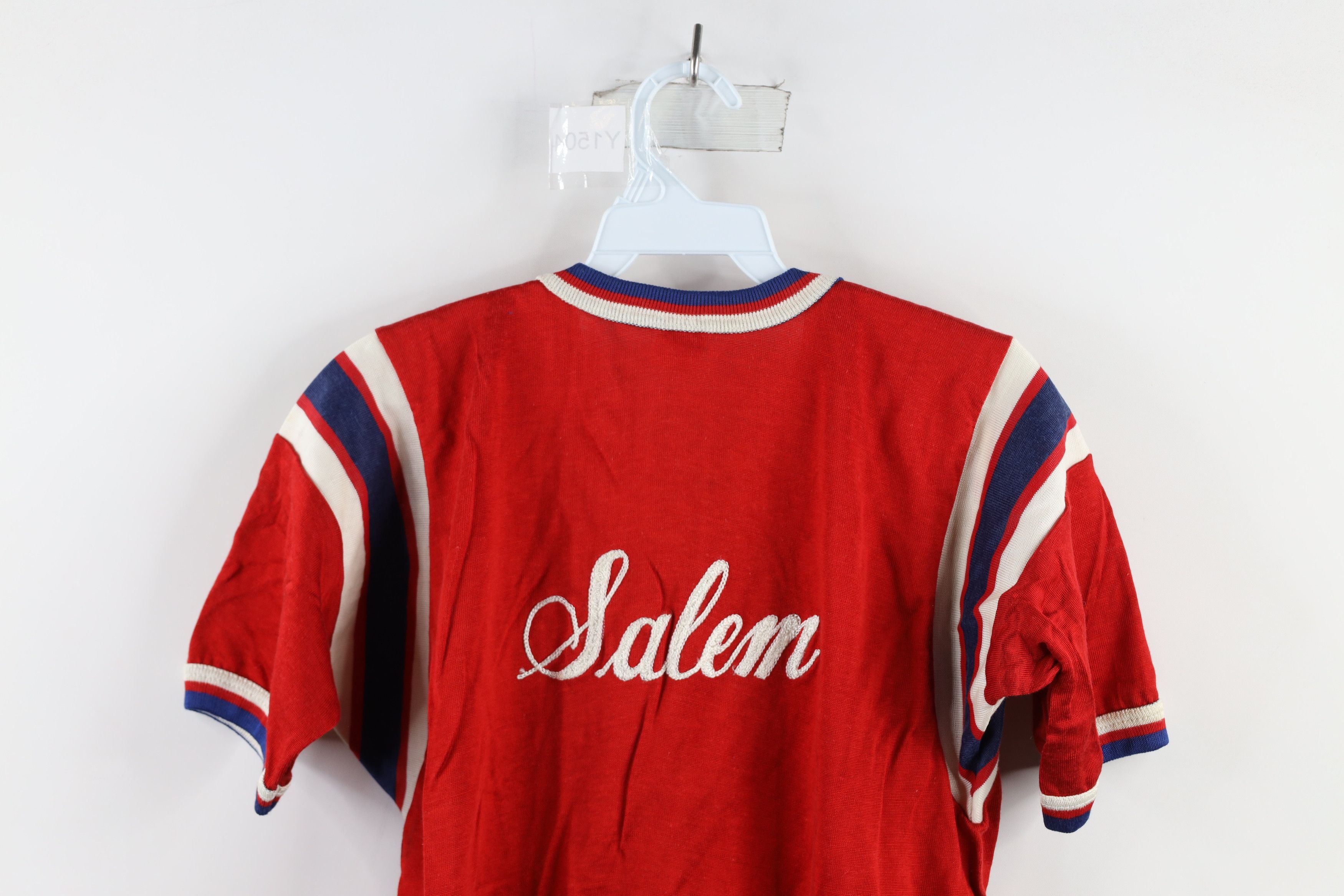 Vintage Vintage 60s Durene Knit Chain Stitch Salem Jersey T-Shirt Size US L / EU 52-54 / 3 - 9 Thumbnail