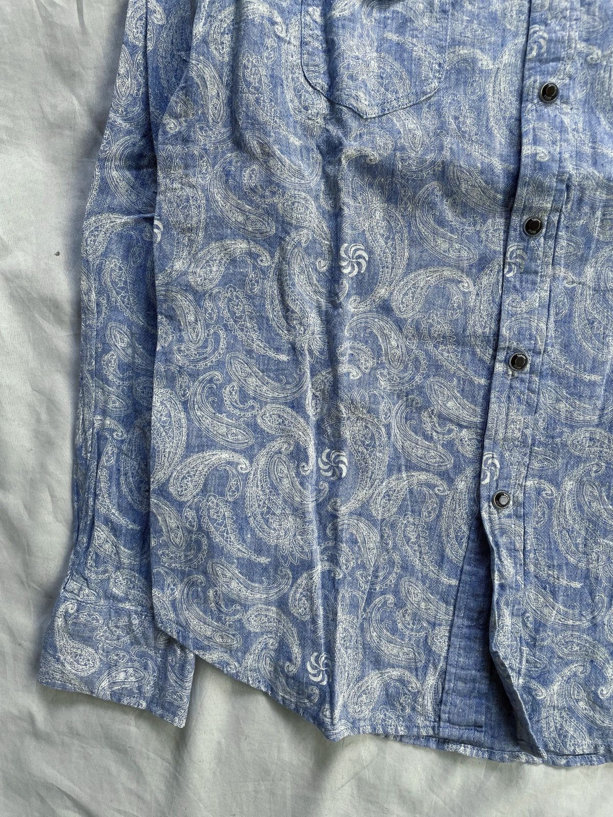 If Six Was Nine JAPANESE BANANA SEVEN BANDANA PATTERN BUTTON DOWN SHIRT Size US L / EU 52-54 / 3 - 4 Thumbnail