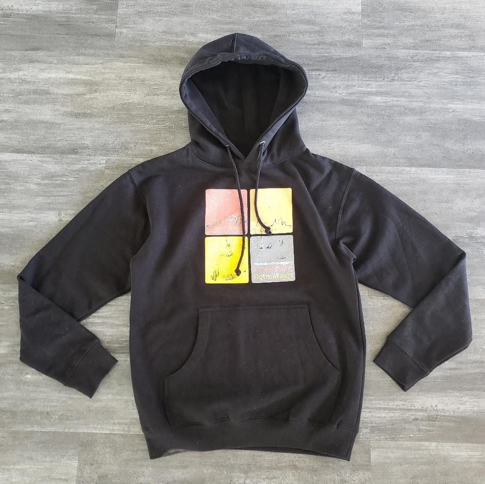 Designer Black Leadership Retreat BeachBody Hoodie Long Sleeve Size US M / EU 48-50 / 2 - 1 Thumbnail