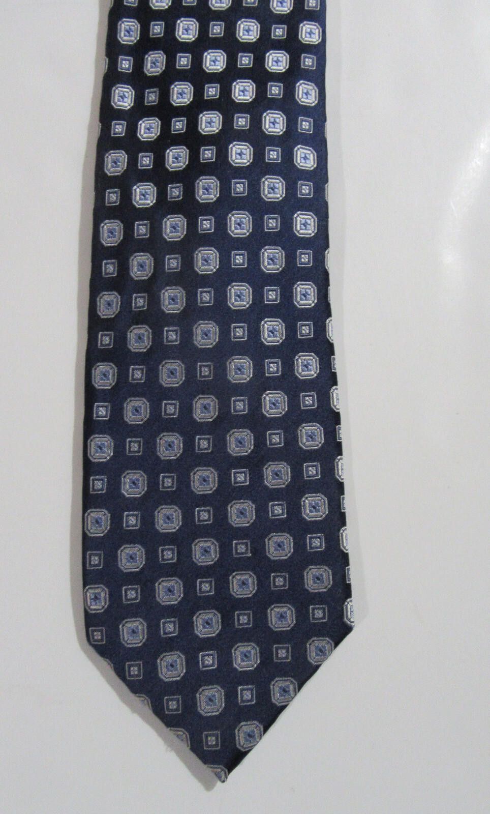 Designer Donald J. Trump Signature Collection Necktie Navy Pattern Size ONE SIZE - 2 Thumbnail