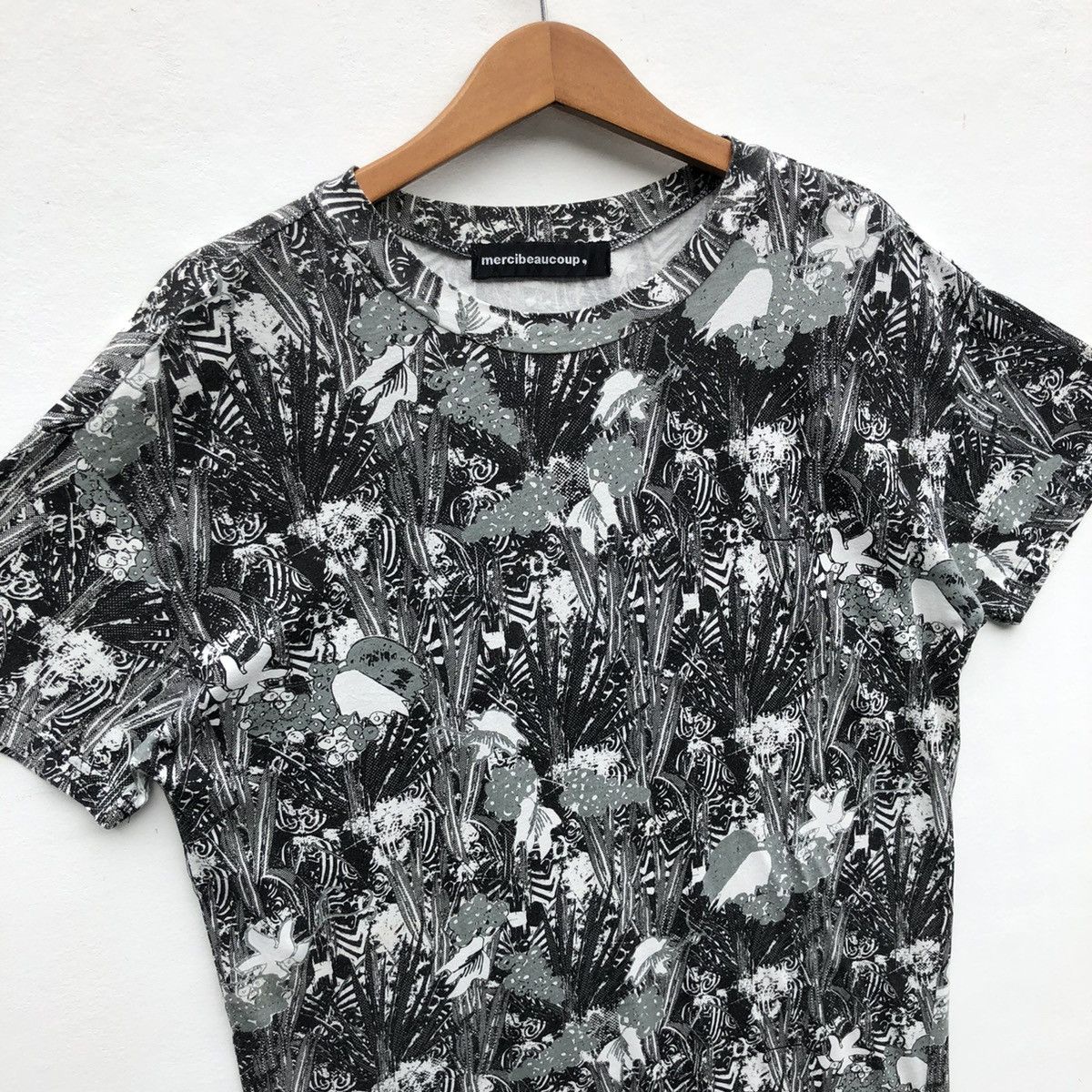 Issey Miyake × Japanese Brand × mercibeaucoup Mercibeaucoup Issey Miyake Full Print Shirt Size M / US 6-8 / IT 42-44 - 6 Thumbnail