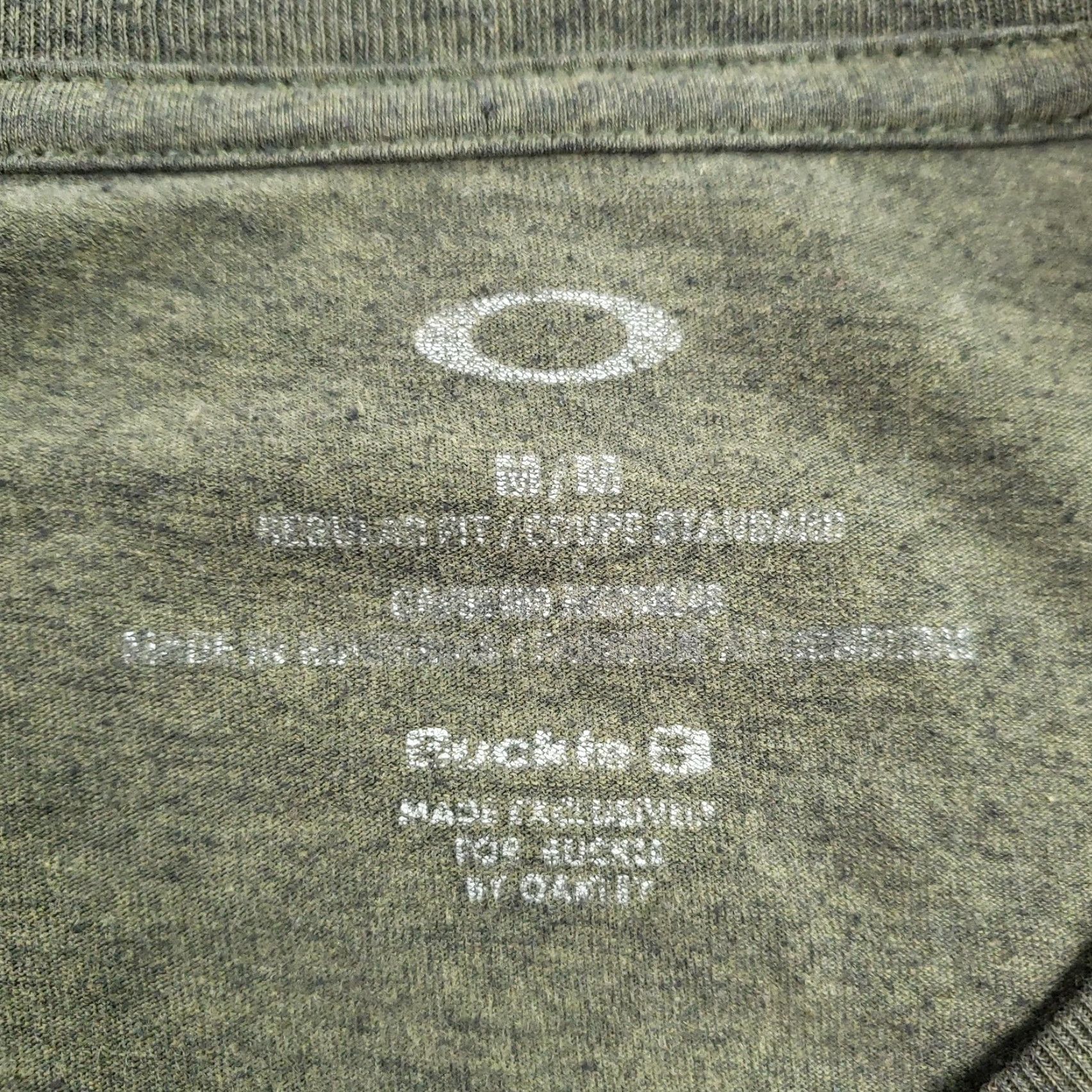 Oakley Oakley Shirt Mens Medium Olive Green Standard Issue Flag Graphic Tee Logo Buckle Size US M / EU 48-50 / 2 - 5 Thumbnail