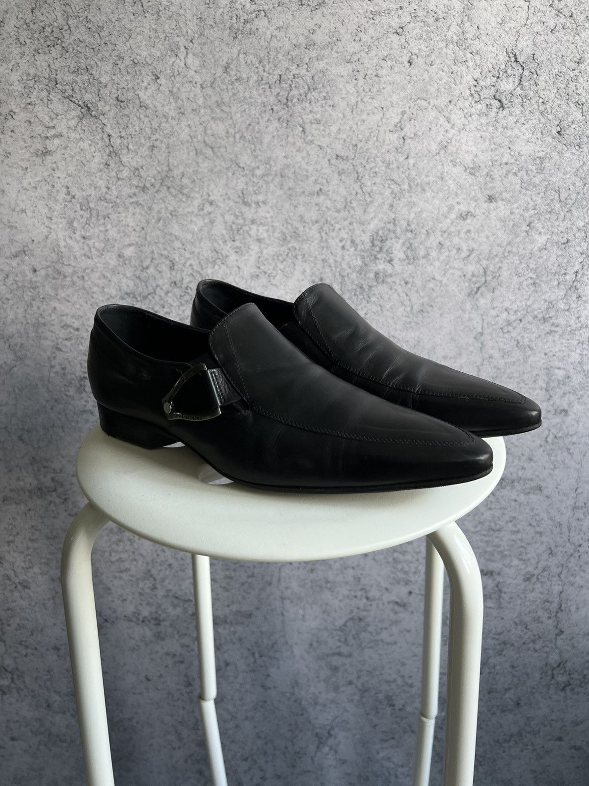 Alberto Guardiani black leather loafers Alberto Guardiani Slip-on shoes for Men | Online Sale up to  main image 4