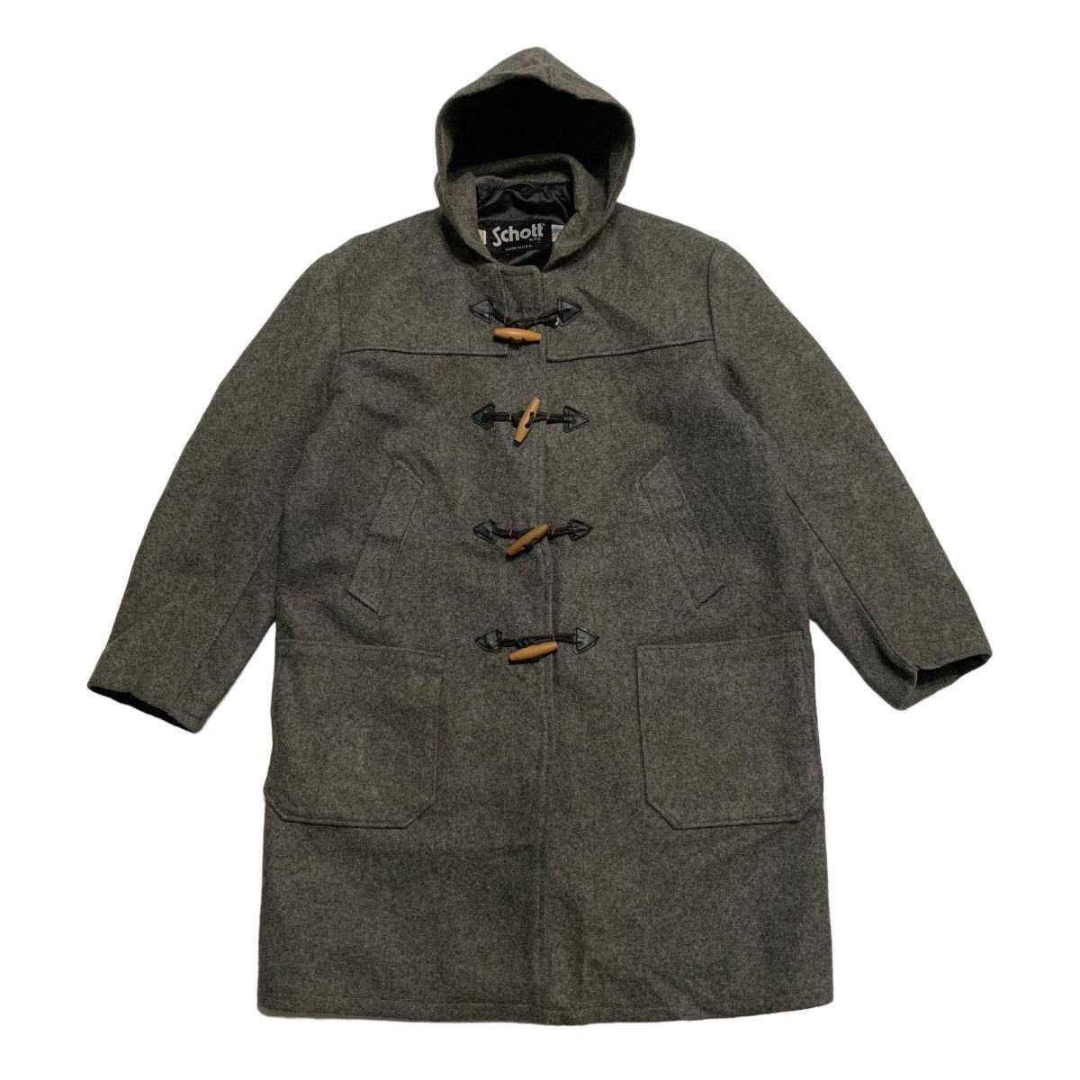 Schott Vintage Schott NYC Duffle Coat Size US L / EU 52-54 / 3 - 1 Thumbnail