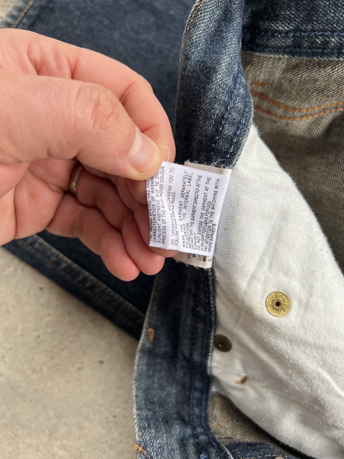 Diesel Diesel Vintage Jeans Size US 33 - 10 Thumbnail