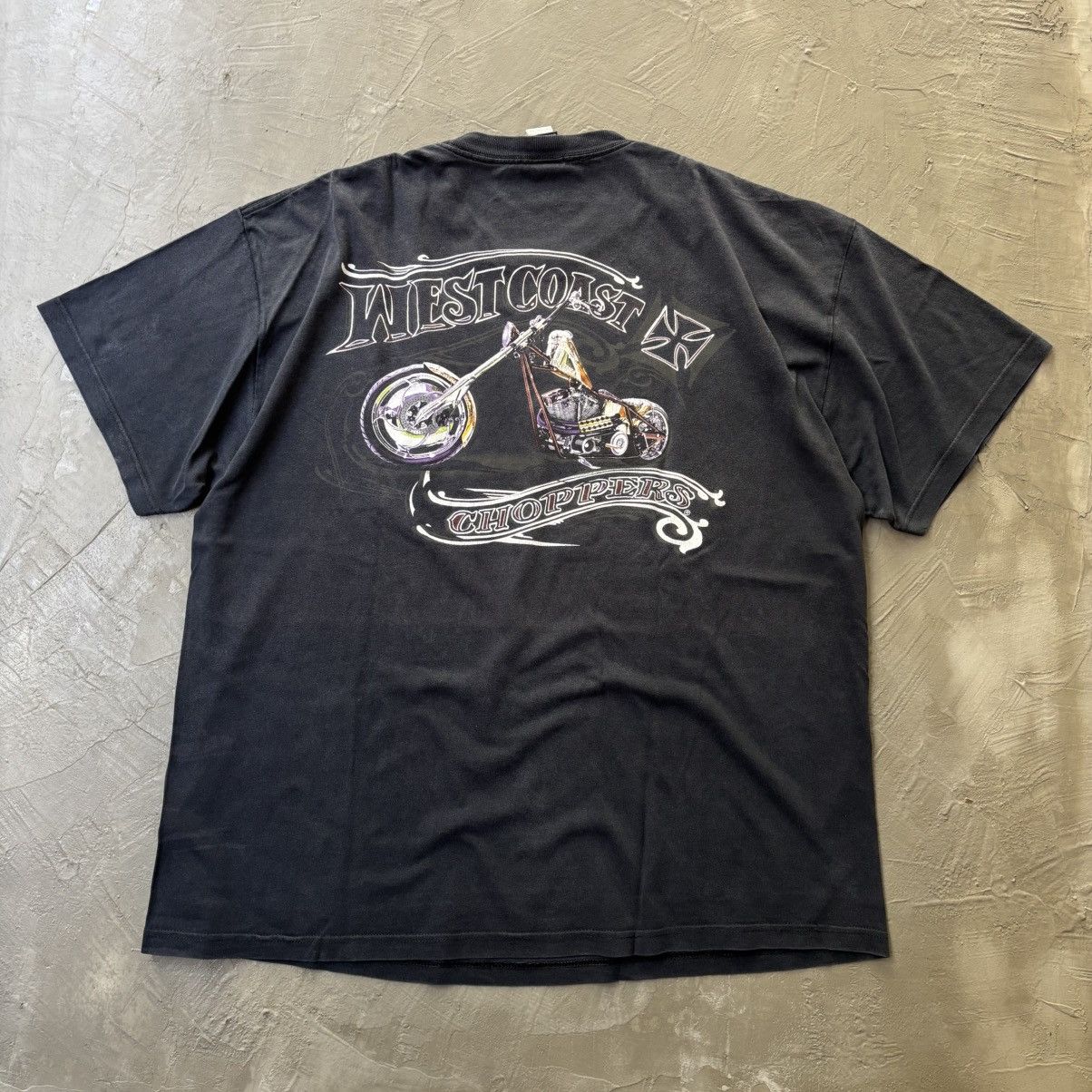 West Coast Choppers Vintage West Coast Choppers Tshirt Size US XXL / EU 58 / 5 - 1 Thumbnail
