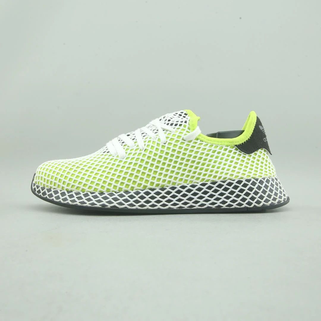 Adidas NEW AUTHENTIC ADIDAS DEERUPT RUNNER "TURBO" MEN'S US 9 Size US 9 / EU 42 - 1 Thumbnail
