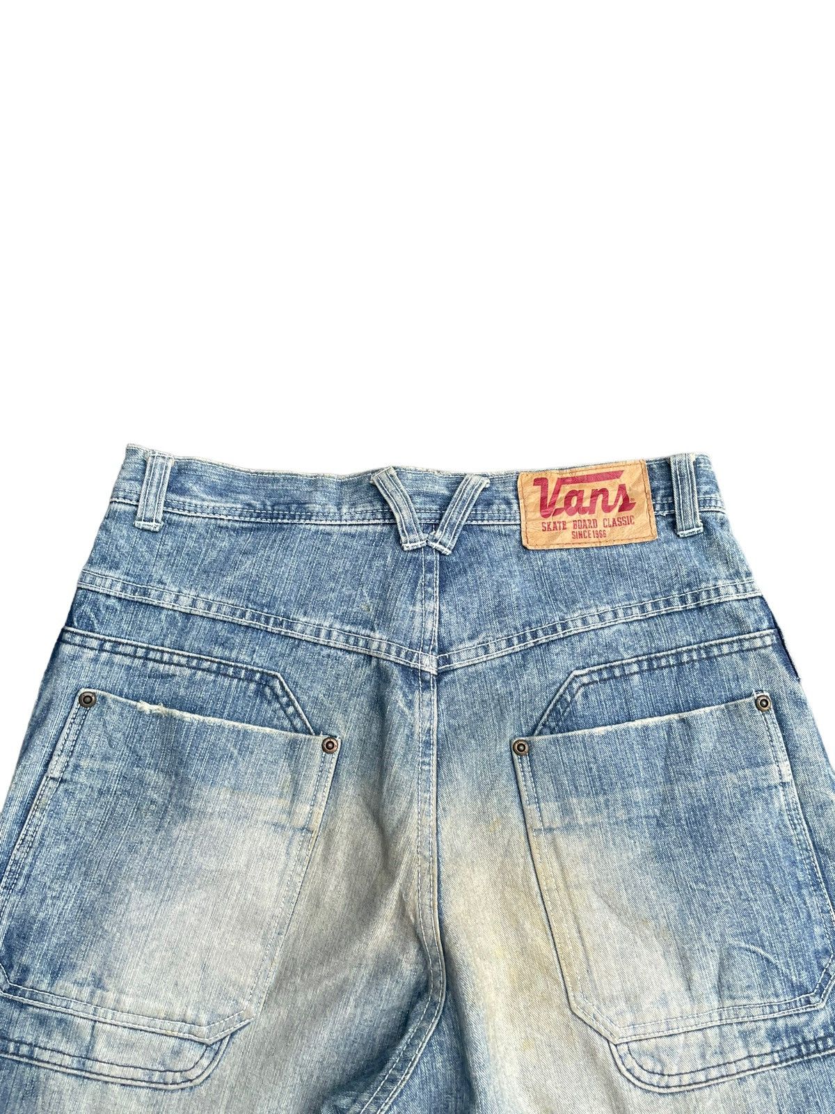 Vans Vans Custom Distresed Denim Size US 31 - 10 Thumbnail