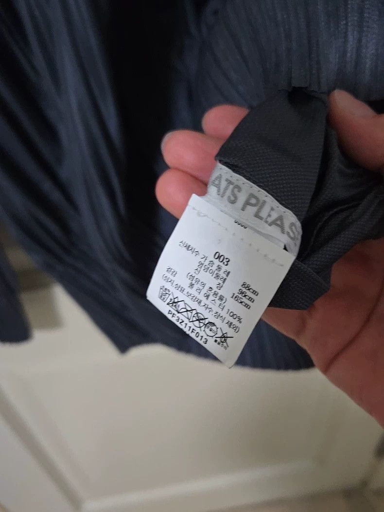 Issey Miyake Issey Miyake size:3 A blue-gray pleated cardigan Size S / US 4 / IT 40 - 3 Thumbnail