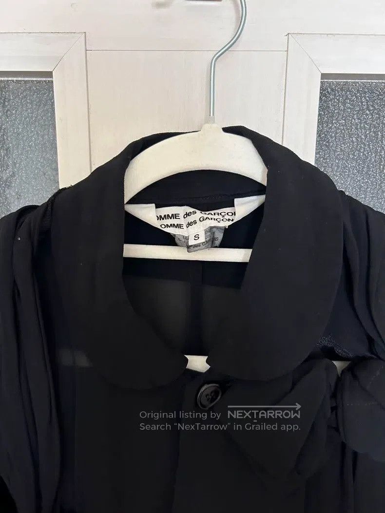 Comme des Garcons Comme Des Garcons Black vintage bow shirt top Size S / US 4 / IT 40 - 4 Thumbnail