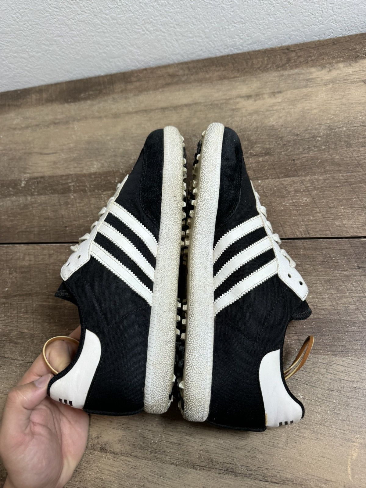 Adidas Adidas Samba Golf Men Shoes 671809 Black White 2013 Sz 10.5 Size US 10.5 / EU 43-44 - 5 Thumbnail
