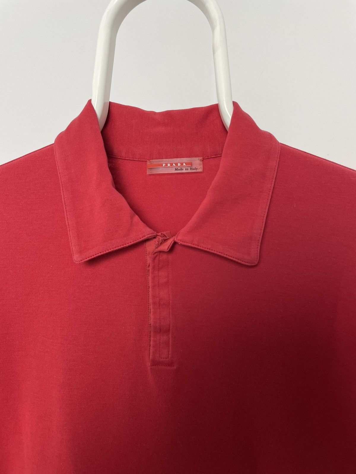 Prada Prada polo red tab on velcro Size US L / EU 52-54 / 3 - 5 Thumbnail