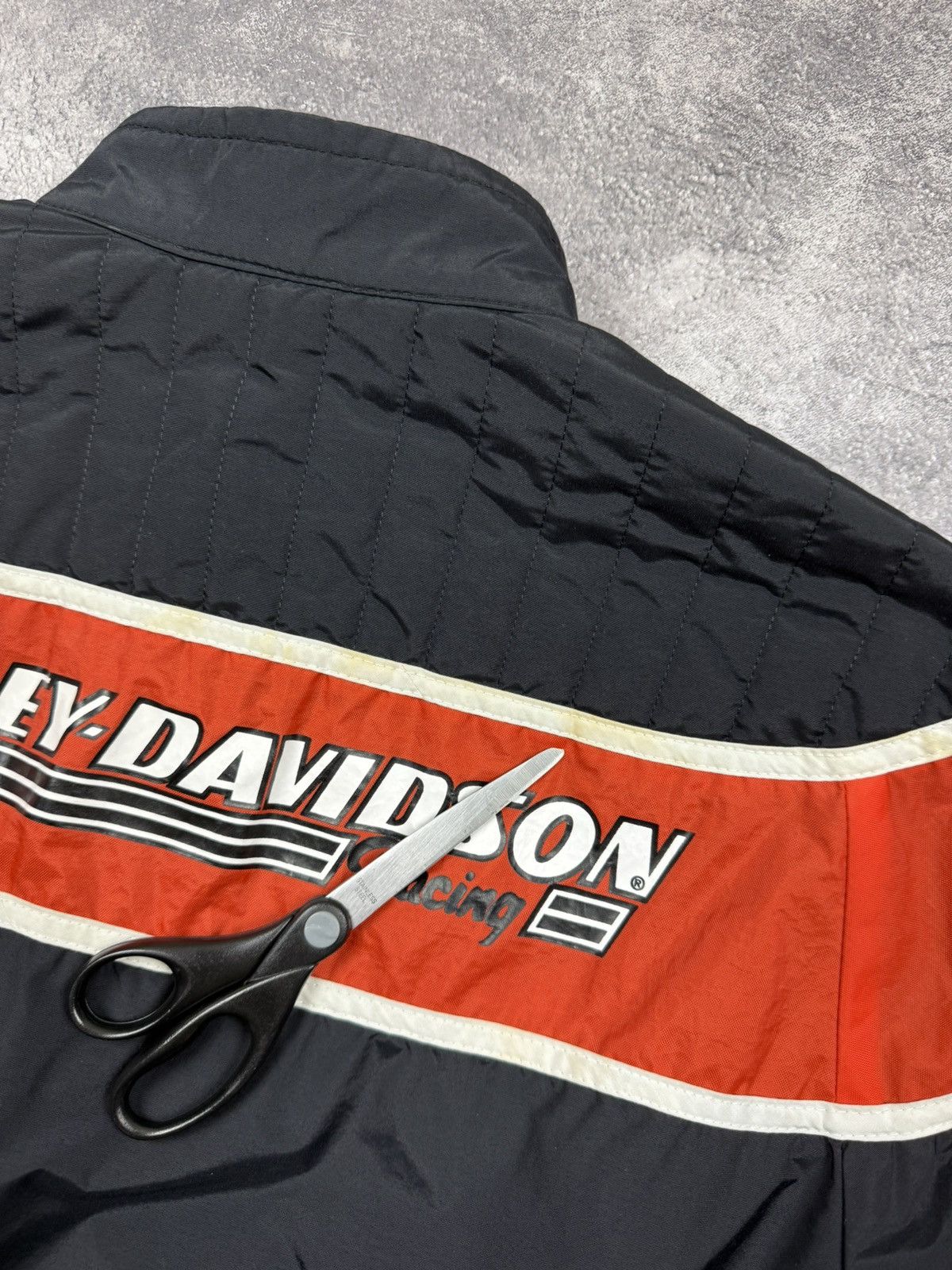 Harley Davidson Vintage Harley Davidson Jacket Big Logo Y2K Made In USA Size US S / EU 44-46 / 1 - 24 Thumbnail