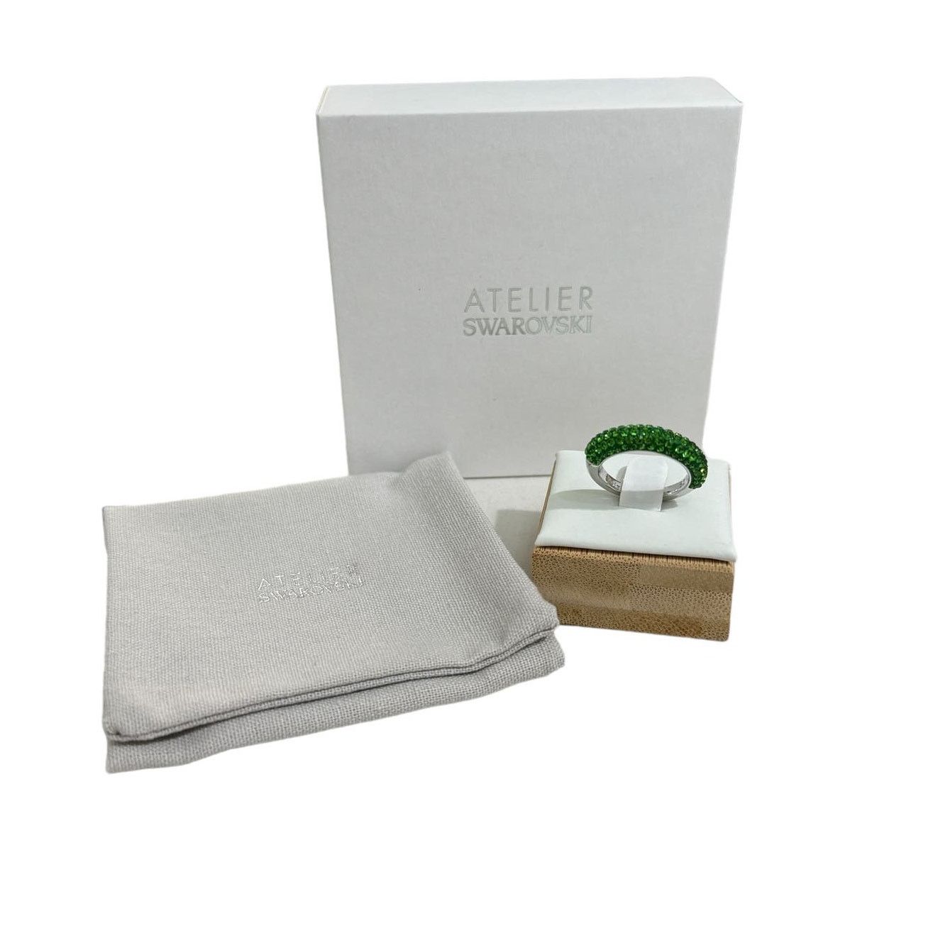 Swarovski Swarovski Atelier Tigris ring Green size 58/USA8 Size ONE SIZE - 1 Thumbnail
