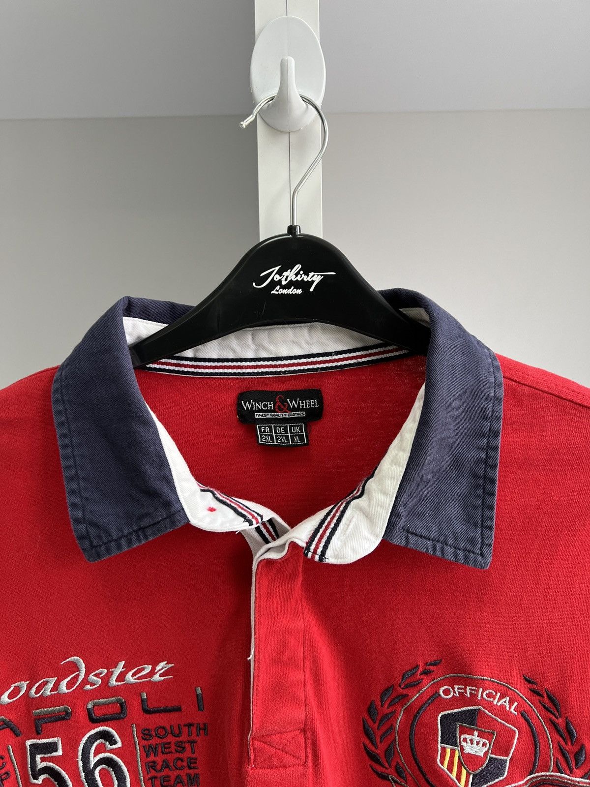 Designer × Vintage Vintage Roadster Napoli 56 racing Long sleeve Size US XL / EU 56 / 4 - 8 Thumbnail