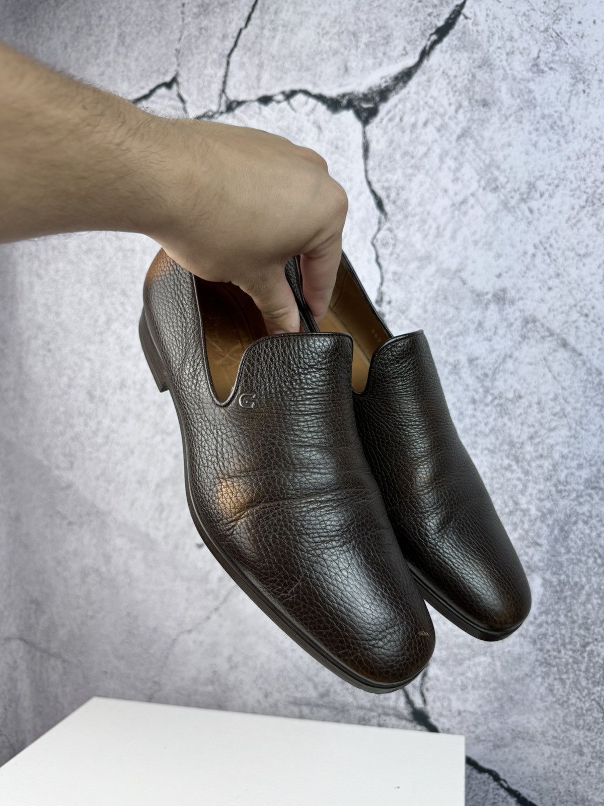 Gucci Gucci Horsebit Loafers Brown Leather Slip On Size US 7 / EU 40 - 2 Thumbnail