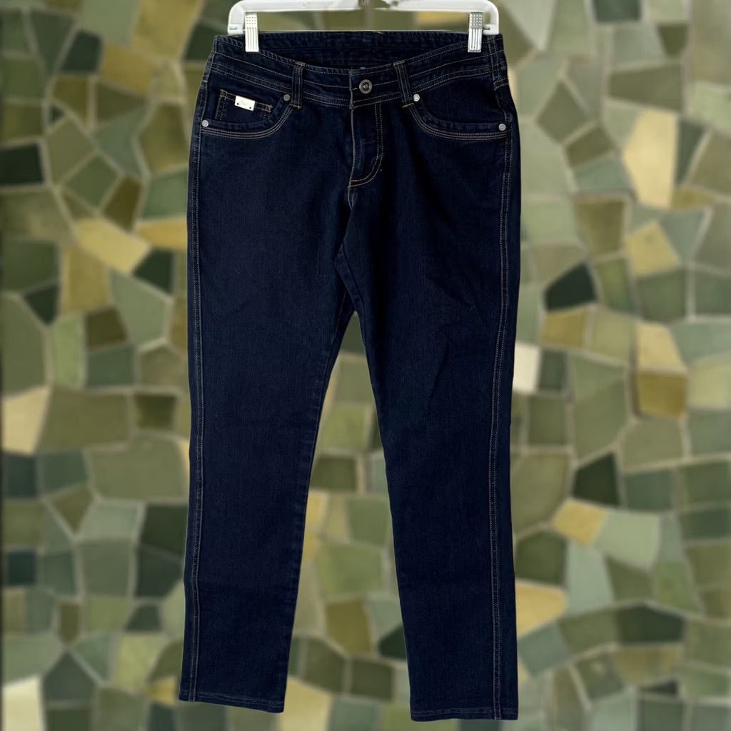 Vintage Kuhl Legendary Jeans Women's Size 8 Short Blue Denim Stretch Pockets Outdoor Regular Fit Size 30" / US 8 / IT 44 - 1 Thumbnail