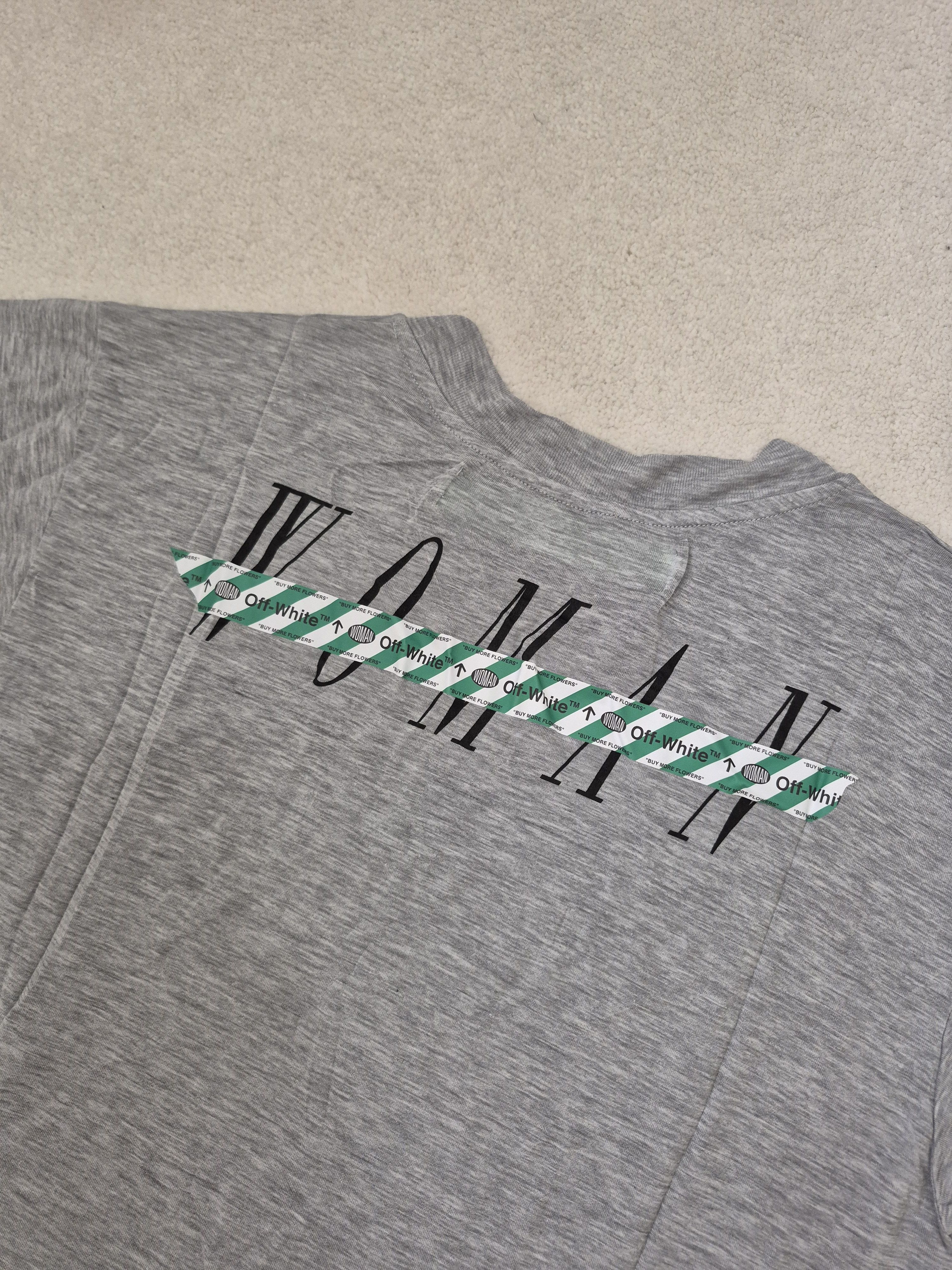 Off-White Off White Virgil Grey Tape Medium Green Size M / US 6-8 / IT 42-44 - 4 Thumbnail