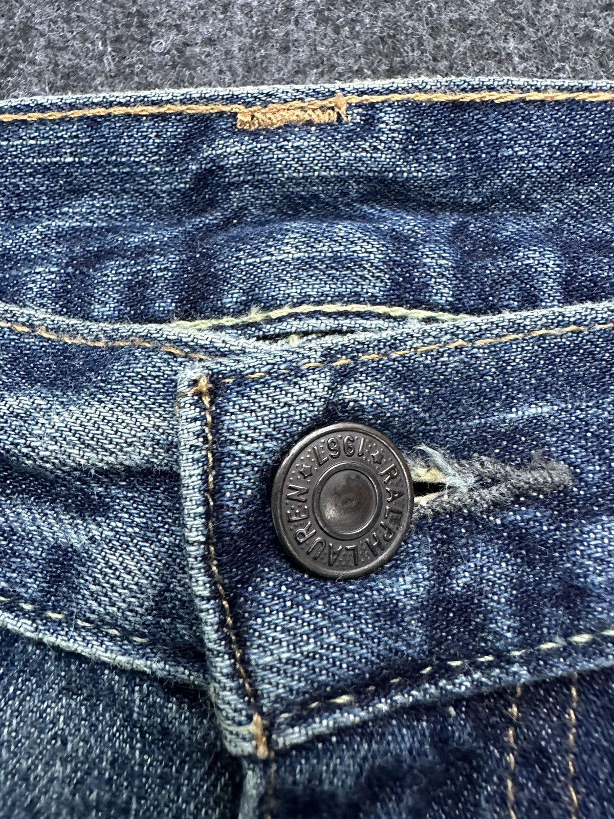 Ralph Lauren Polo Ralph Lauren Classic Fit Washed Denim 30x30 D63 Size US 30 / EU 46 - 10 Thumbnail