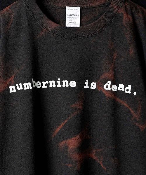 Number (N)ine number nine SPRAY BLEACH number nine dead T-SHIRT Size US XL / EU 56 / 4 - 3 Thumbnail