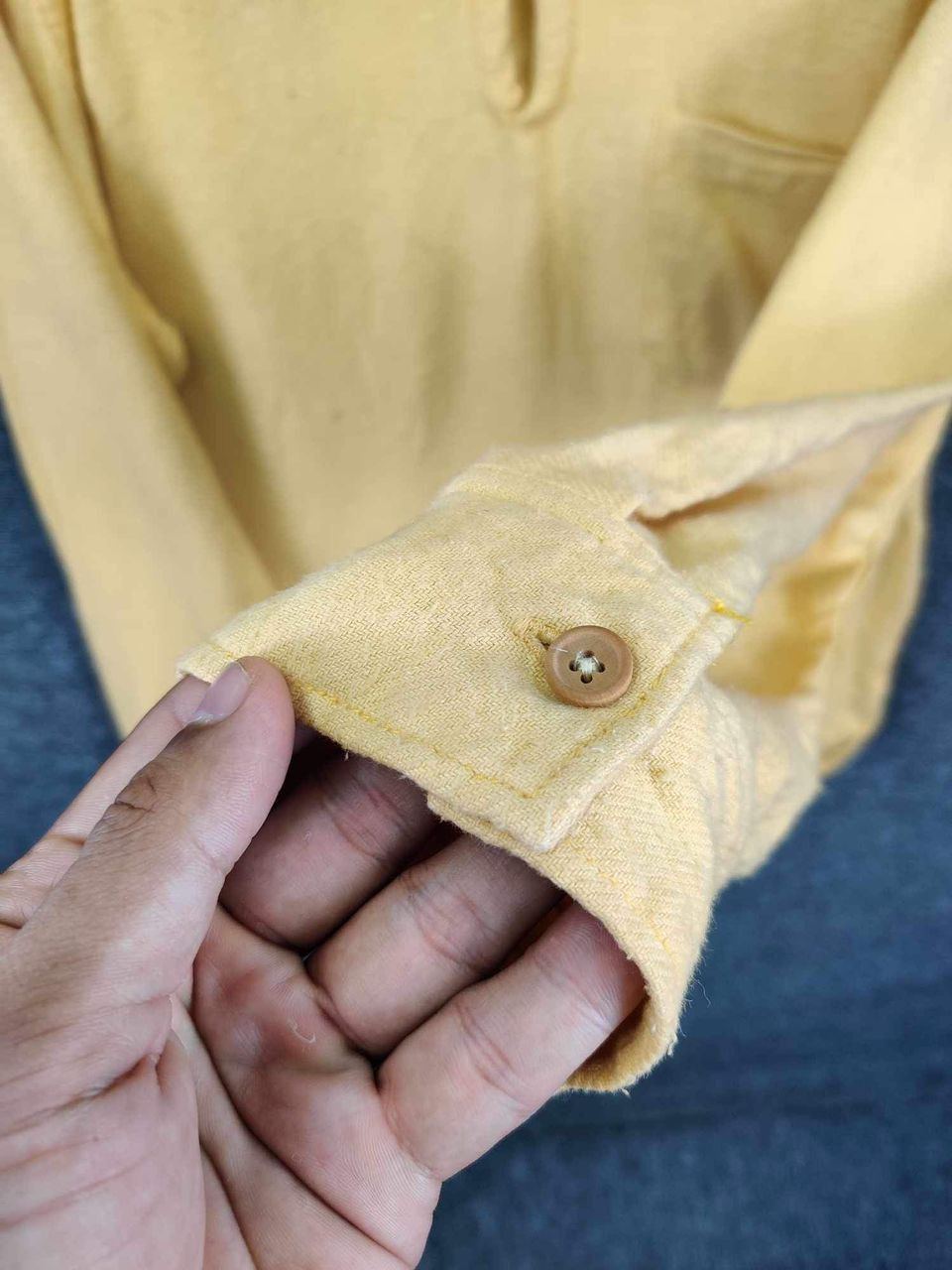 45rpm Vintage 45 Rpm Long Sleeve Button Ups Shirt Size US L / EU 52-54 / 3 - 9 Thumbnail