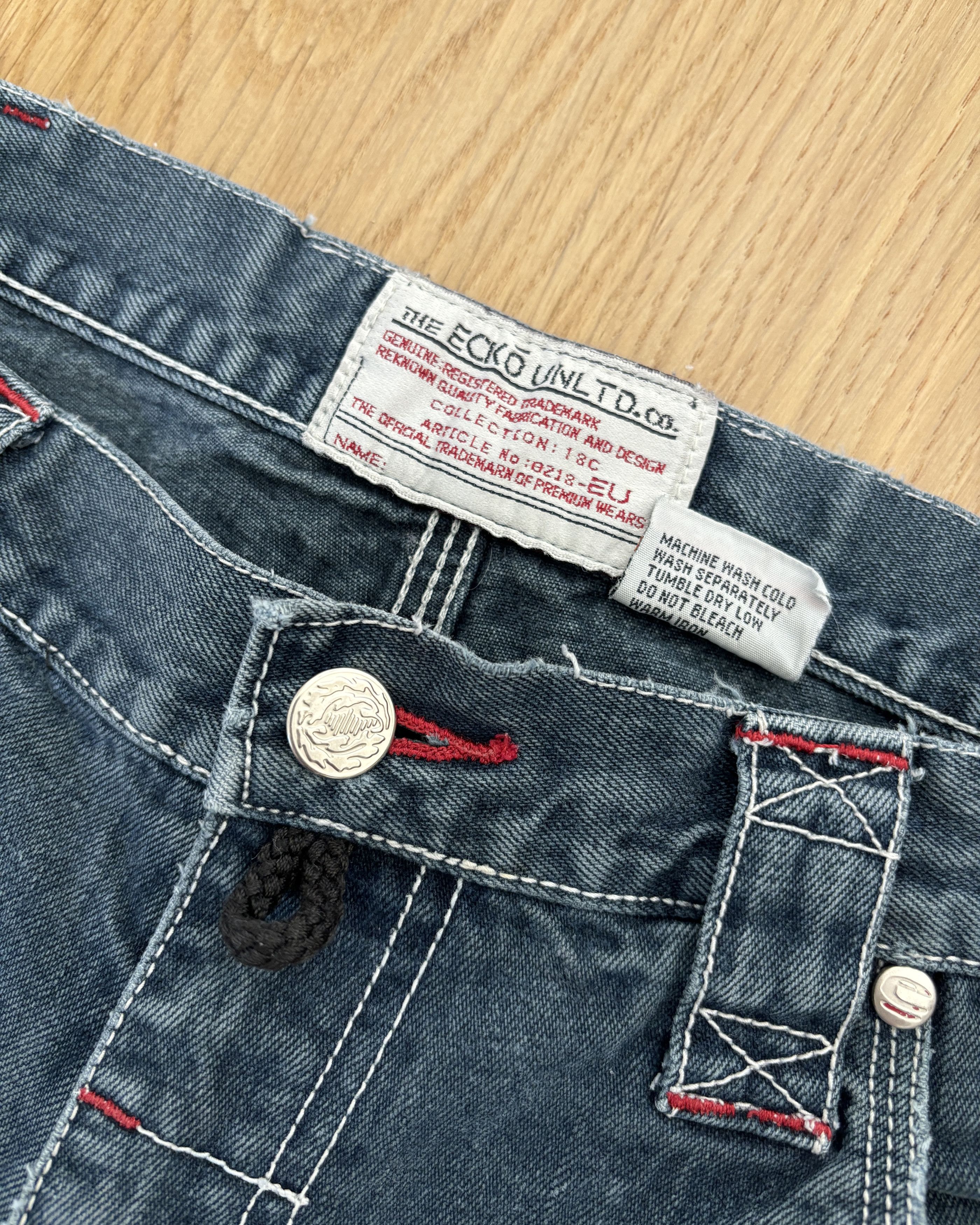 Ecko Unltd. Vintage Ecko Unltd. Medium Wash Jeans Size US 32 / EU 48 - 2 Thumbnail