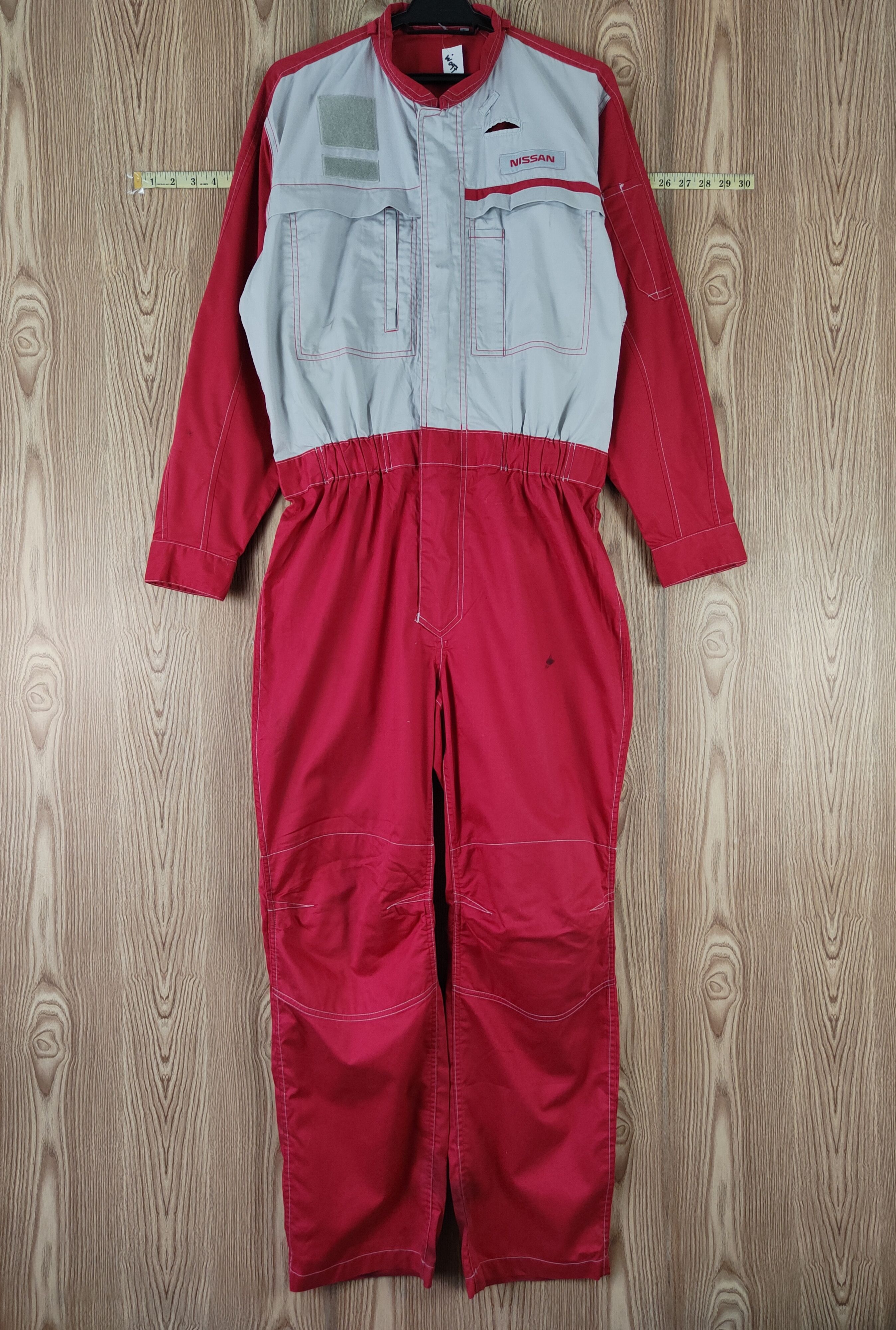Sports Specialties 90' Nissan nismo racing Red Coveralls #W097 Size US 34 / EU 50 - 1 Thumbnail