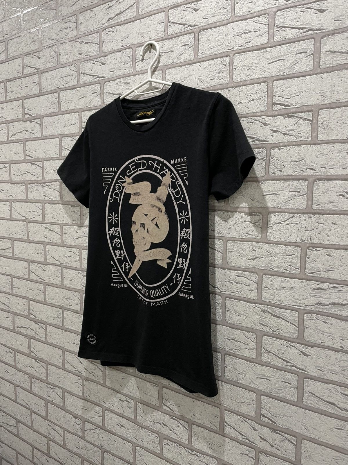 Ed Hardy × Vintage Ed Hardy Skull Honor T Shirt Tee Size US S / EU 44-46 / 1 - 2 Thumbnail
