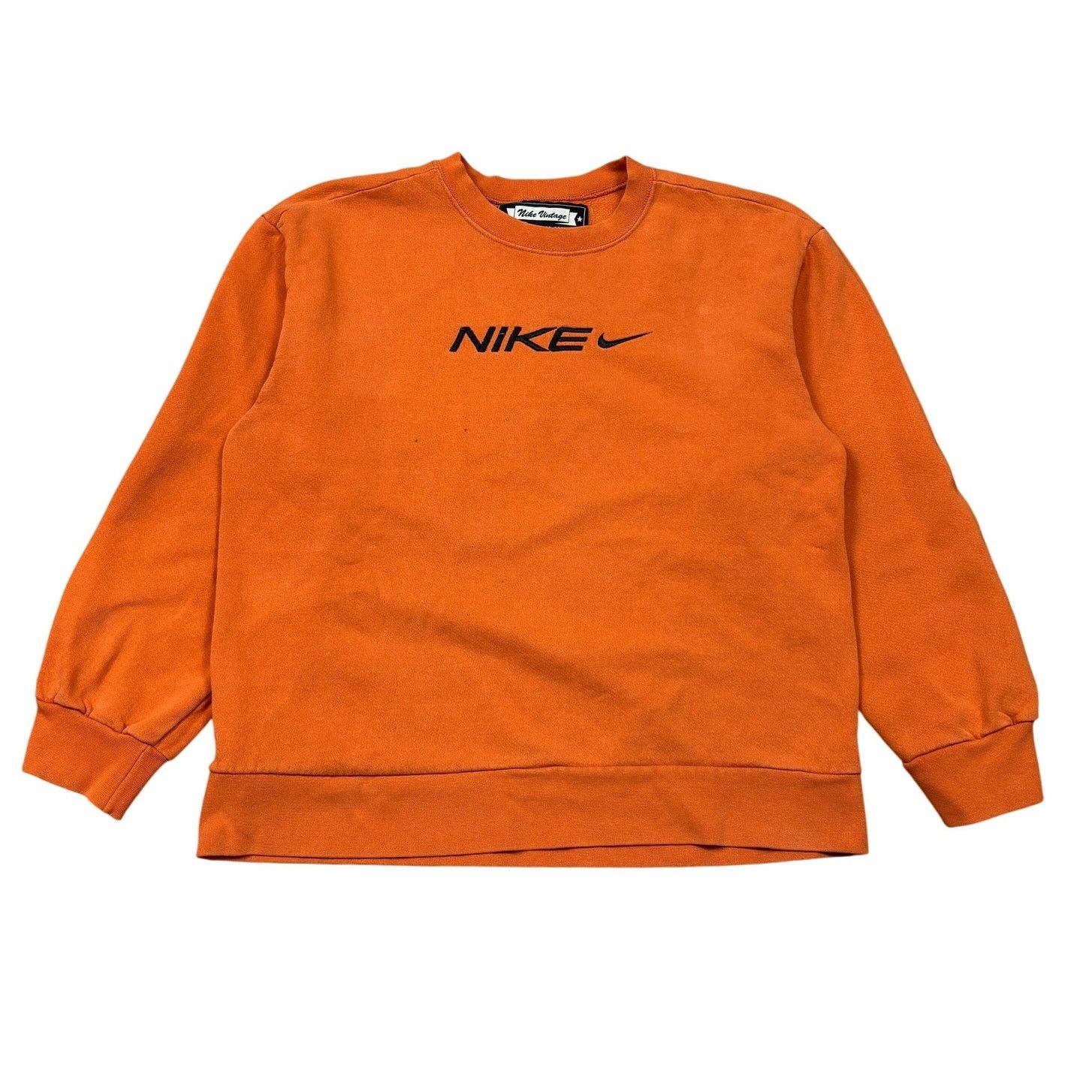 Nike × Vintage Nike Vintage 71 Center Swoosh Crew Sweatshirt Medium Y2K Size US M / EU 48-50 / 2 - 1 Thumbnail