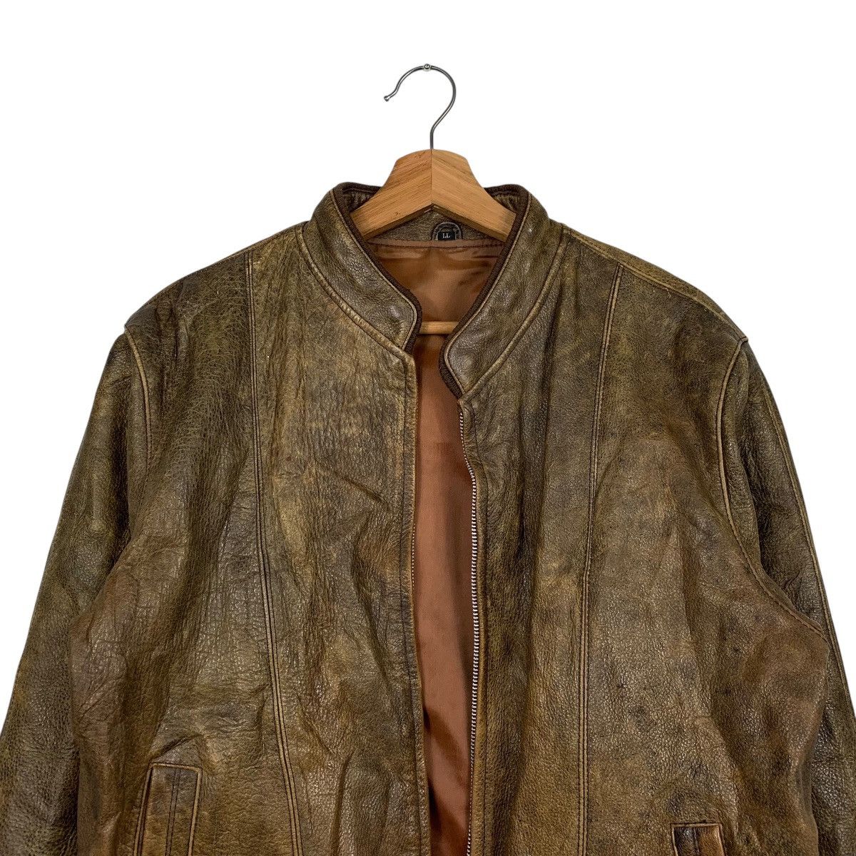 Japanese Brand Japanese Brand Flight Leather Jacket Size US L / EU 52-54 / 3 - 2 Thumbnail