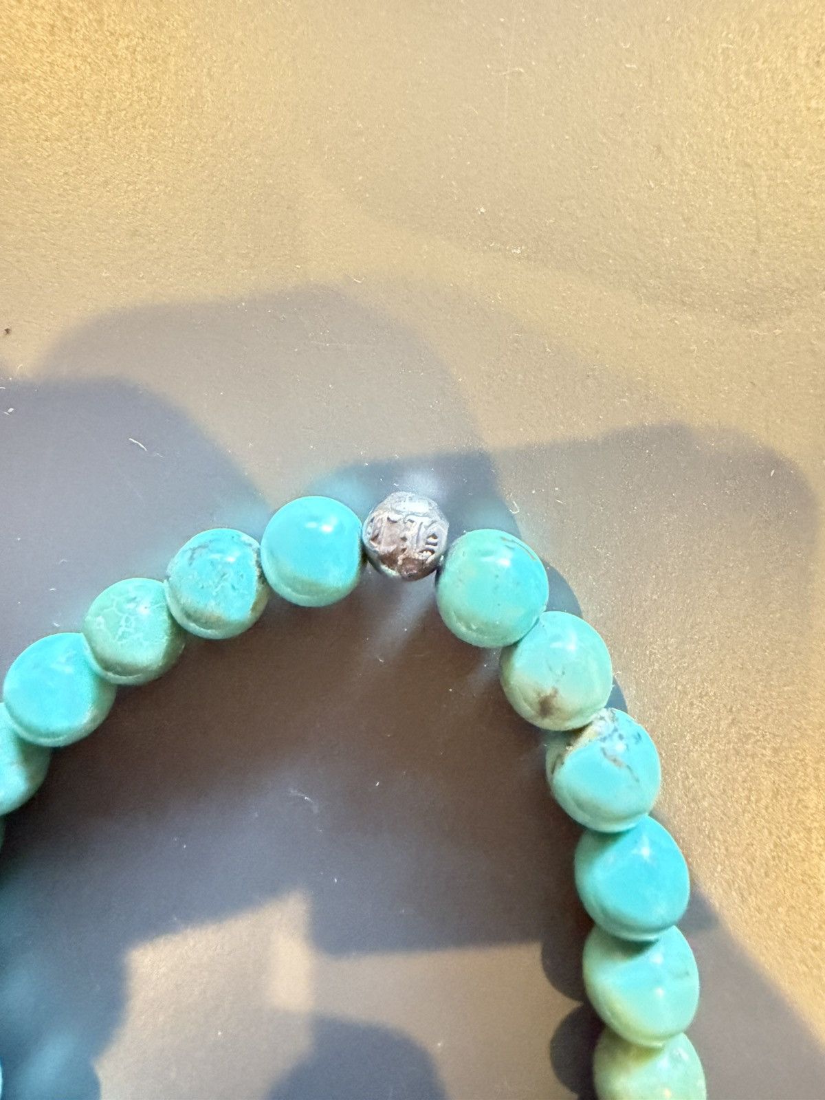 Chrome Hearts Chrome Hearts Turquoise Beads Bracelet Size ONE SIZE - 15 Thumbnail
