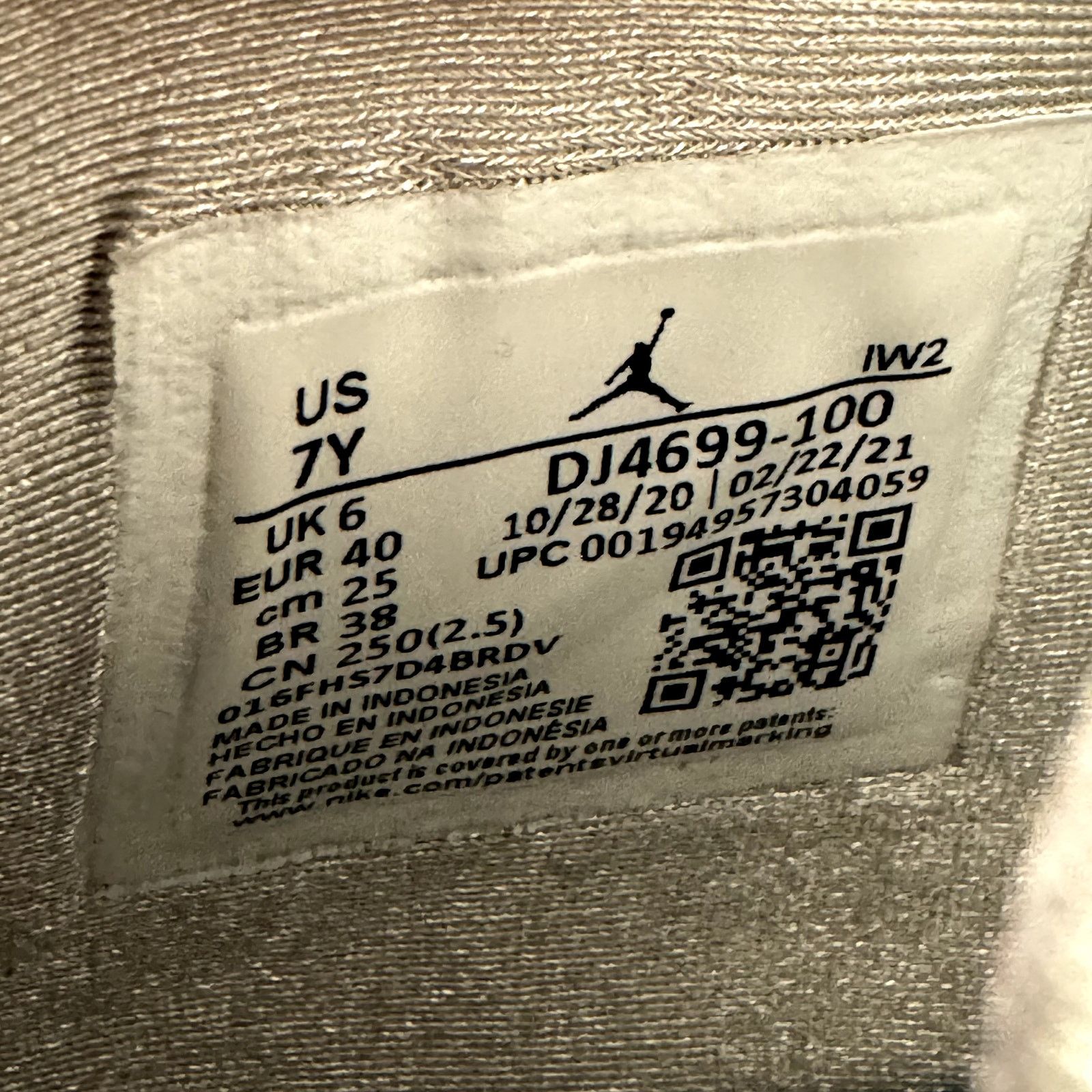Jordan Brand × Nike Size 7 - Nike Air Jordan 4 Retro GS White Oreo Men's Shoes Size US 7 / EU 40 - 7 Thumbnail