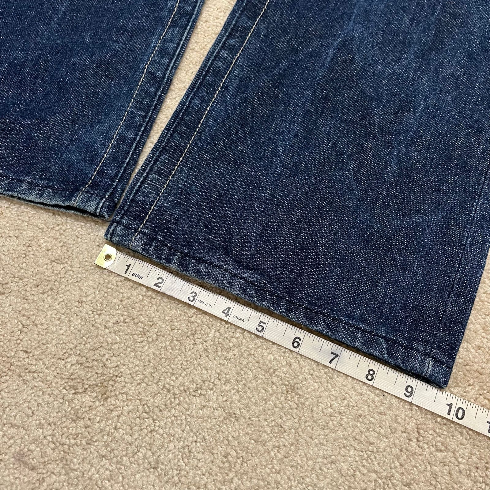 Akademiks Akademiks Y2K Baggy Skater Embroidered Dark Jeans 34Wx31.5L Size US 36 / EU 52 - 8 Thumbnail