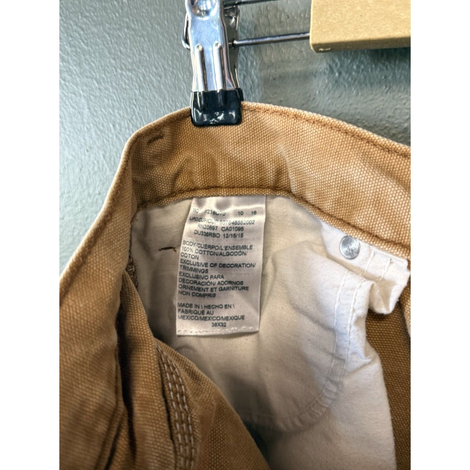 Dickies Dickies Mens Carpenter Pants 38x30 Khaki Beige Y2K pants size 38 regular Men's Pants Carpenter Beige 90s style Mens Tags: Dickies Size US 38 / EU 54 - 3 Thumbnail