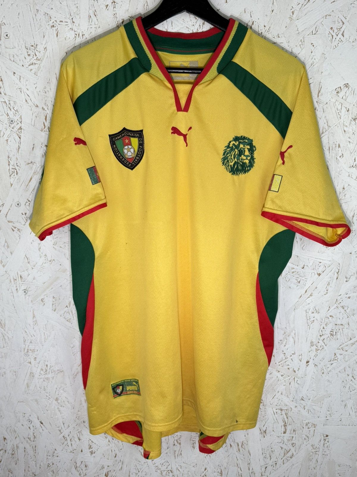 Puma Vintage Puma x Cameroon 2000 Away Kit Soccer Jersey XXL Size US XXL / EU 58 / 5 - 1 Thumbnail