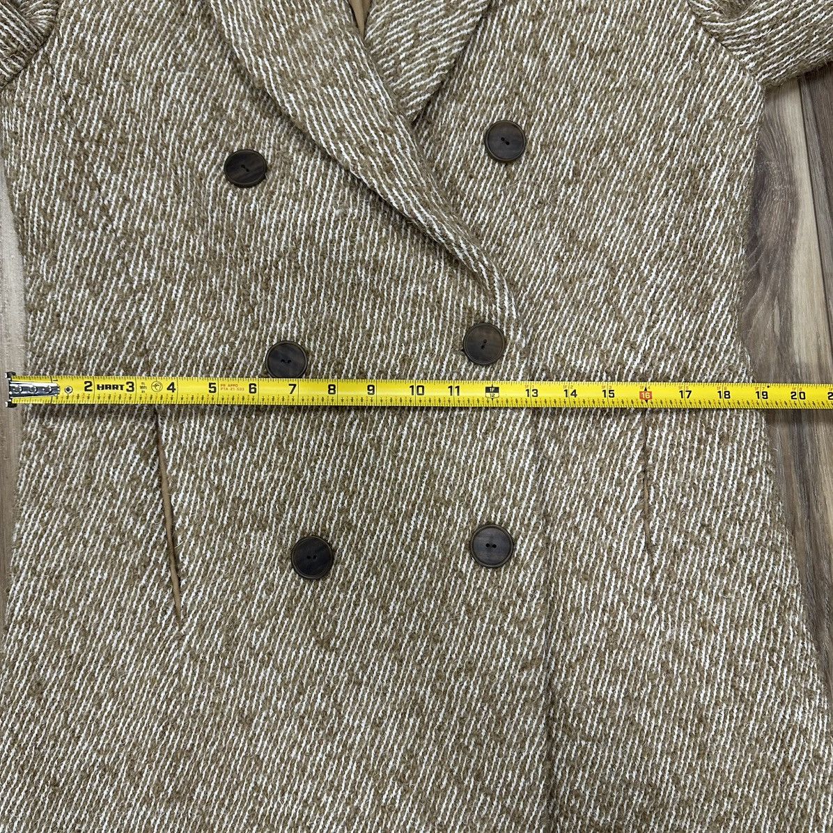 Vince NWT New Vince Double Breasted Wool Blend Coat, Small Size S / US 4 / IT 40 - 9 Thumbnail