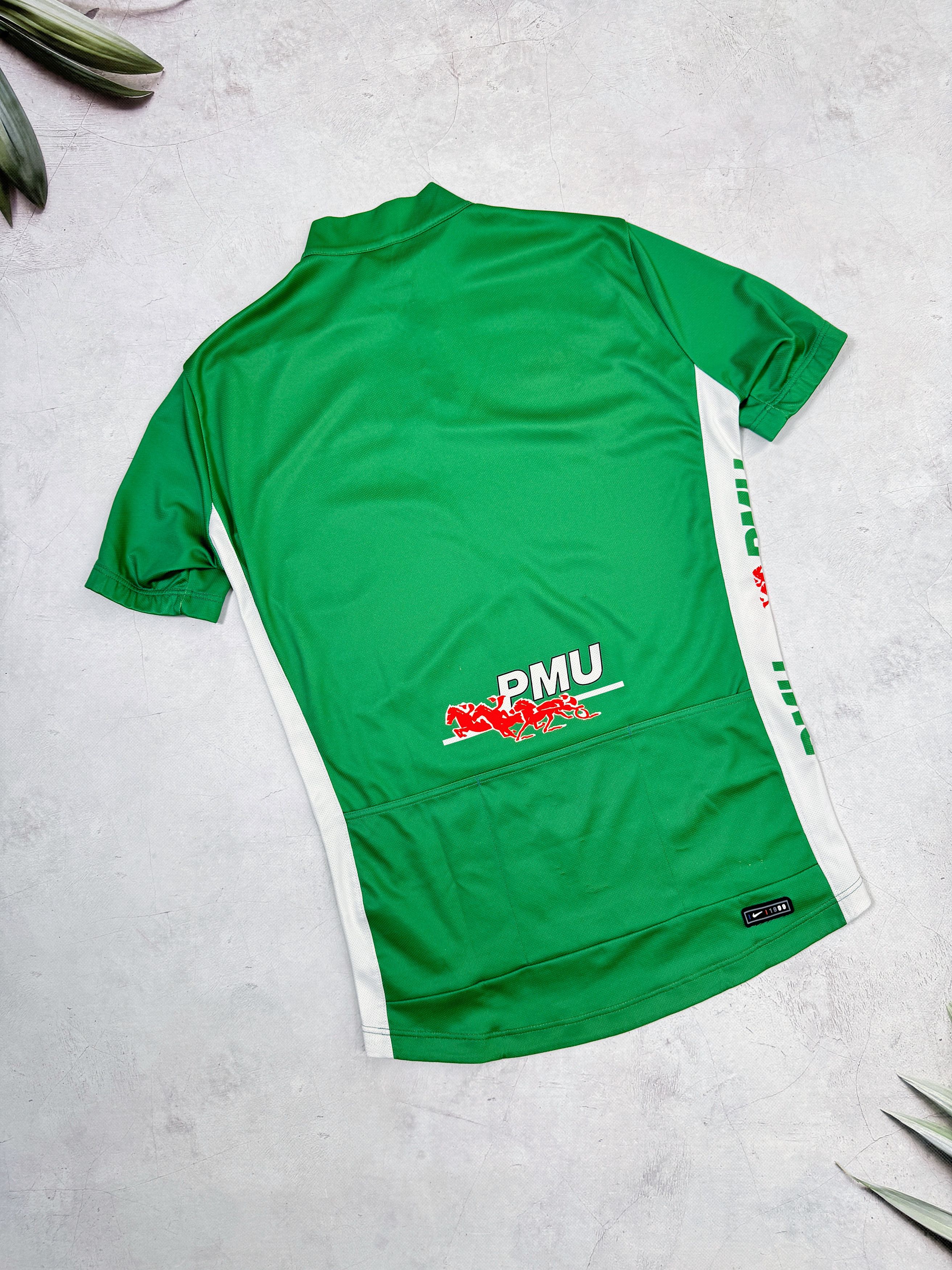 Nike × Vintage Vintage Nike Cycling Jersey Tour de France 1999 PMU Size US L / EU 52-54 / 3 - 14 Thumbnail