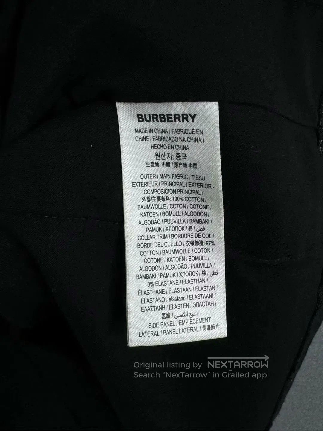 Burberry burberry side check short sleeve shirt. Size US L / EU 52-54 / 3 - 4 Thumbnail