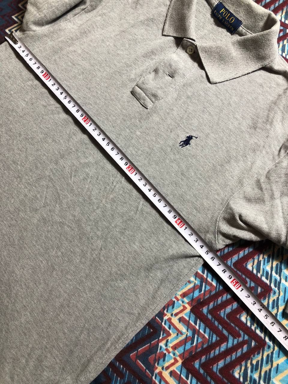 Polo Ralph Lauren × Vintage Vintage Polo Ralph Lauren Striped Rugby Long Sleeve Polo Size US S / EU 44-46 / 1 - 8 Thumbnail