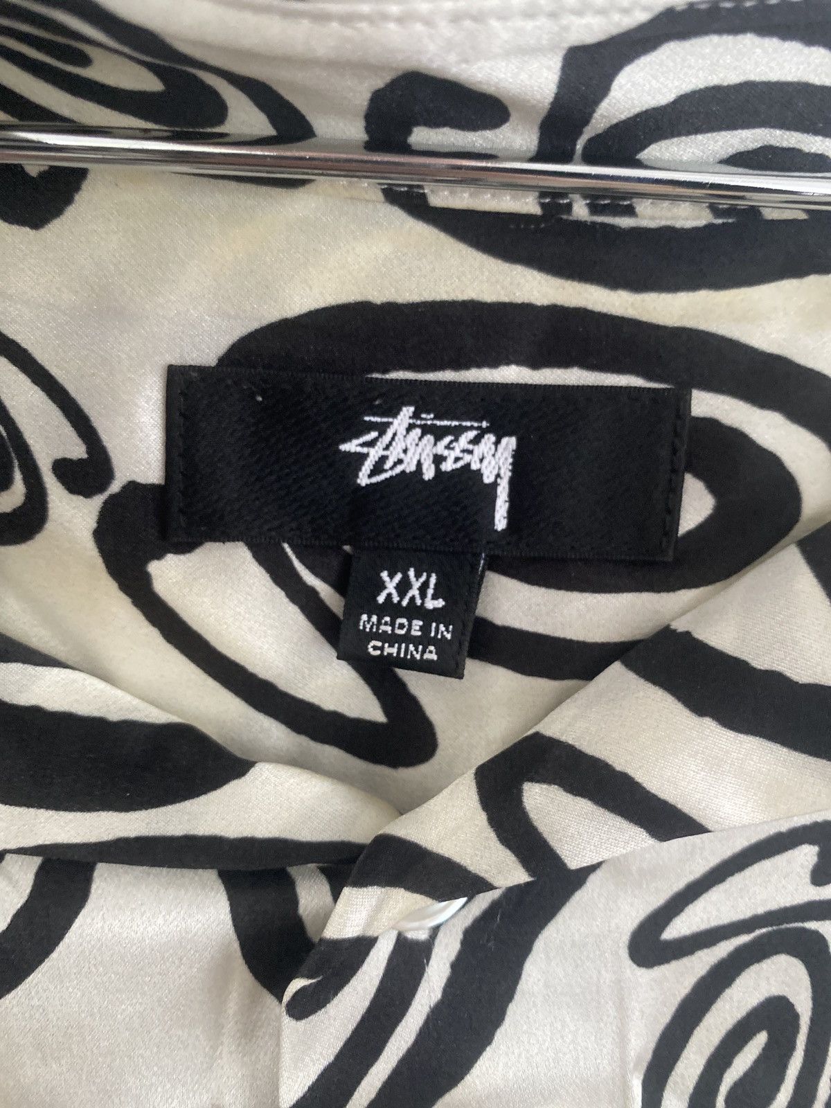 Stussy Stussy long sleeve silk button up Size US XXL / EU 58 / 5 - 3 Thumbnail