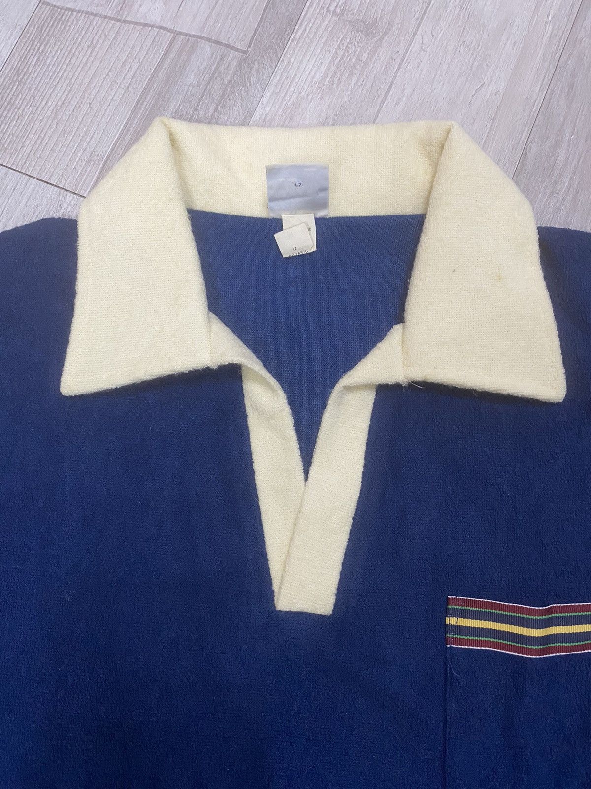 Vintage Vintage retro 70s collared polo towel tee size S Size US S / EU 44-46 / 1 - 4 Thumbnail