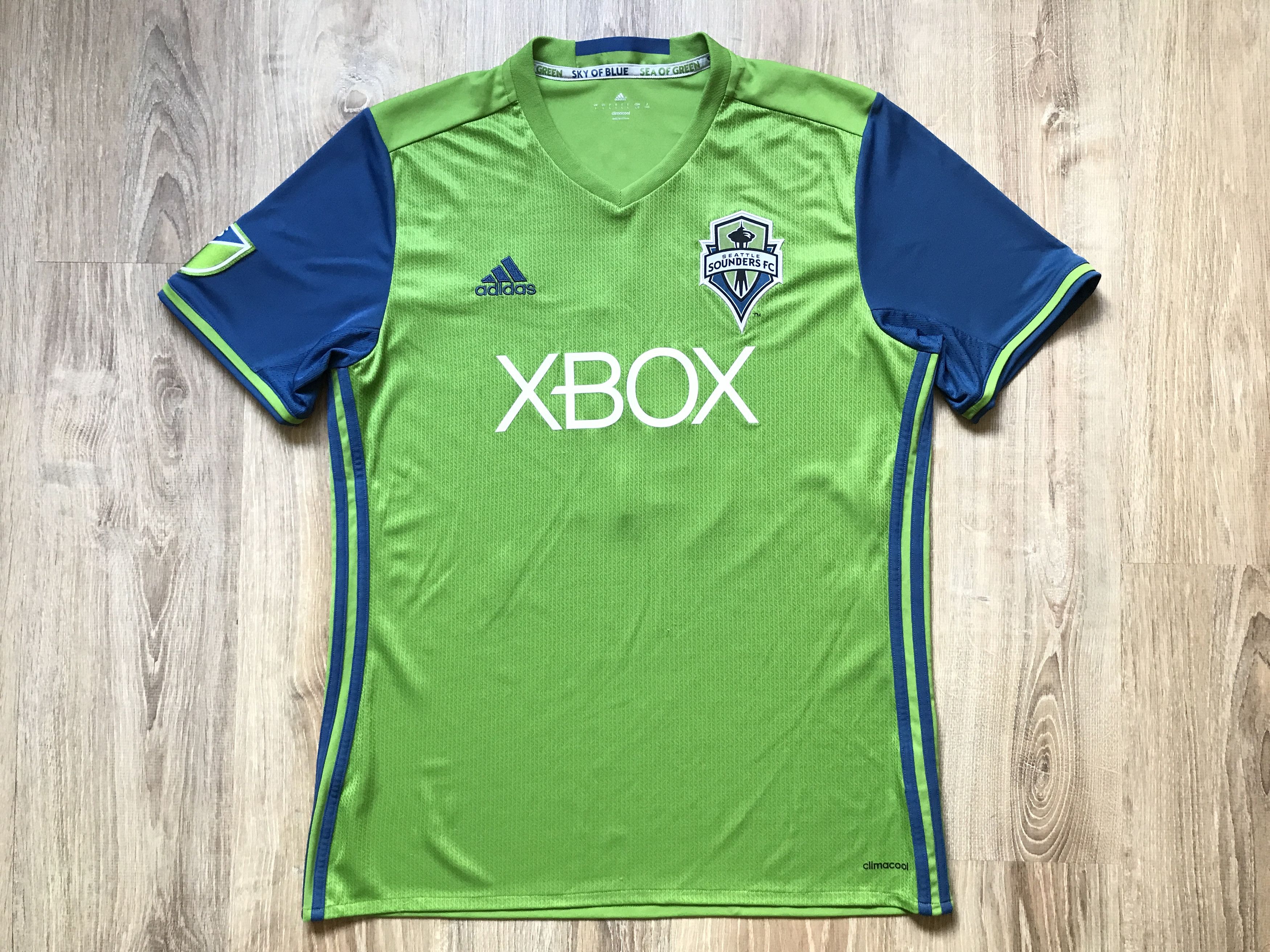 Adidas Vintage Adidas Seattle Sounders Home Shirt #2 Dempsey Size US L / EU 52-54 / 3 - 1 Thumbnail