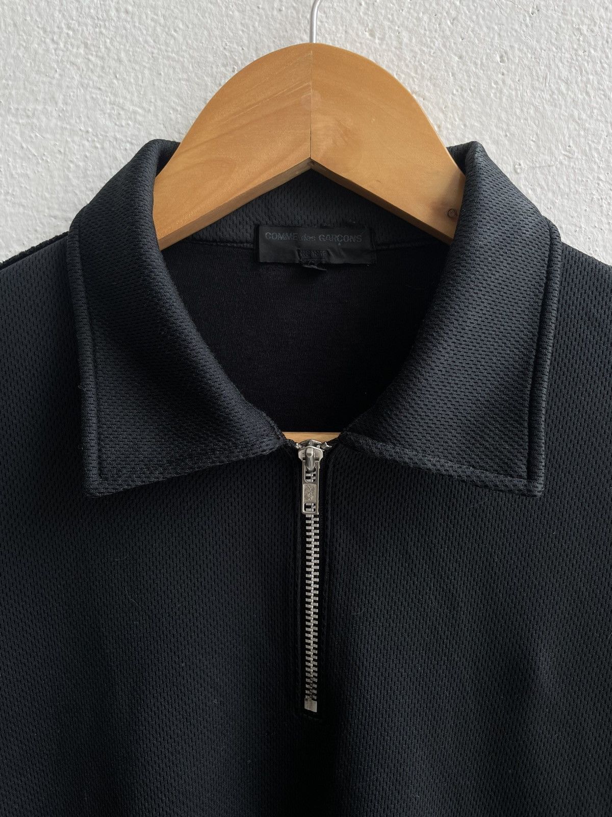 Comme des Garcons Homme Vintage Comme des Garçons Homme "AD2004" Half Zip Polo Size US S / EU 44-46 / 1 - 3 Thumbnail