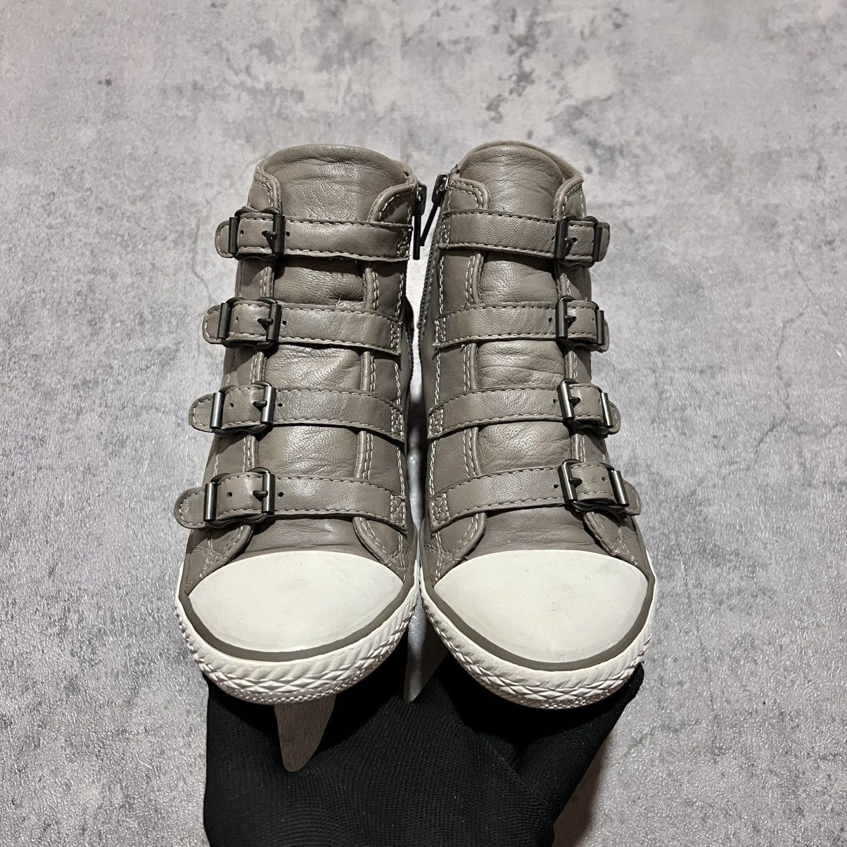 ASH Ash Genial Wedge Taupe Gray Isabel Marant Bekett Style Size US 6 / IT 36 - 4 Thumbnail