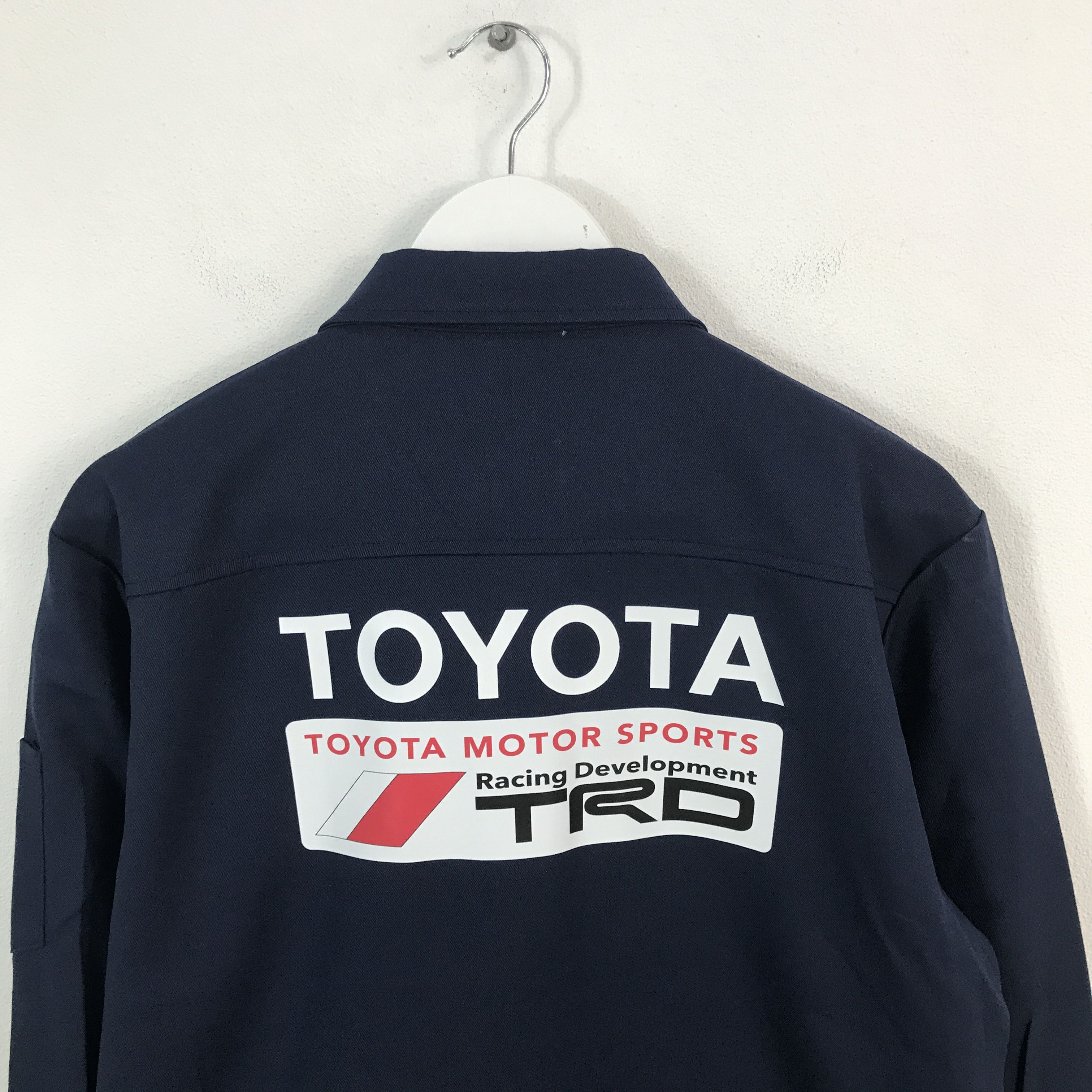 Japanese Brand Toyota x trd motorsport racing jacket navy jacket Size US L / EU 52-54 / 3 - 4 Thumbnail